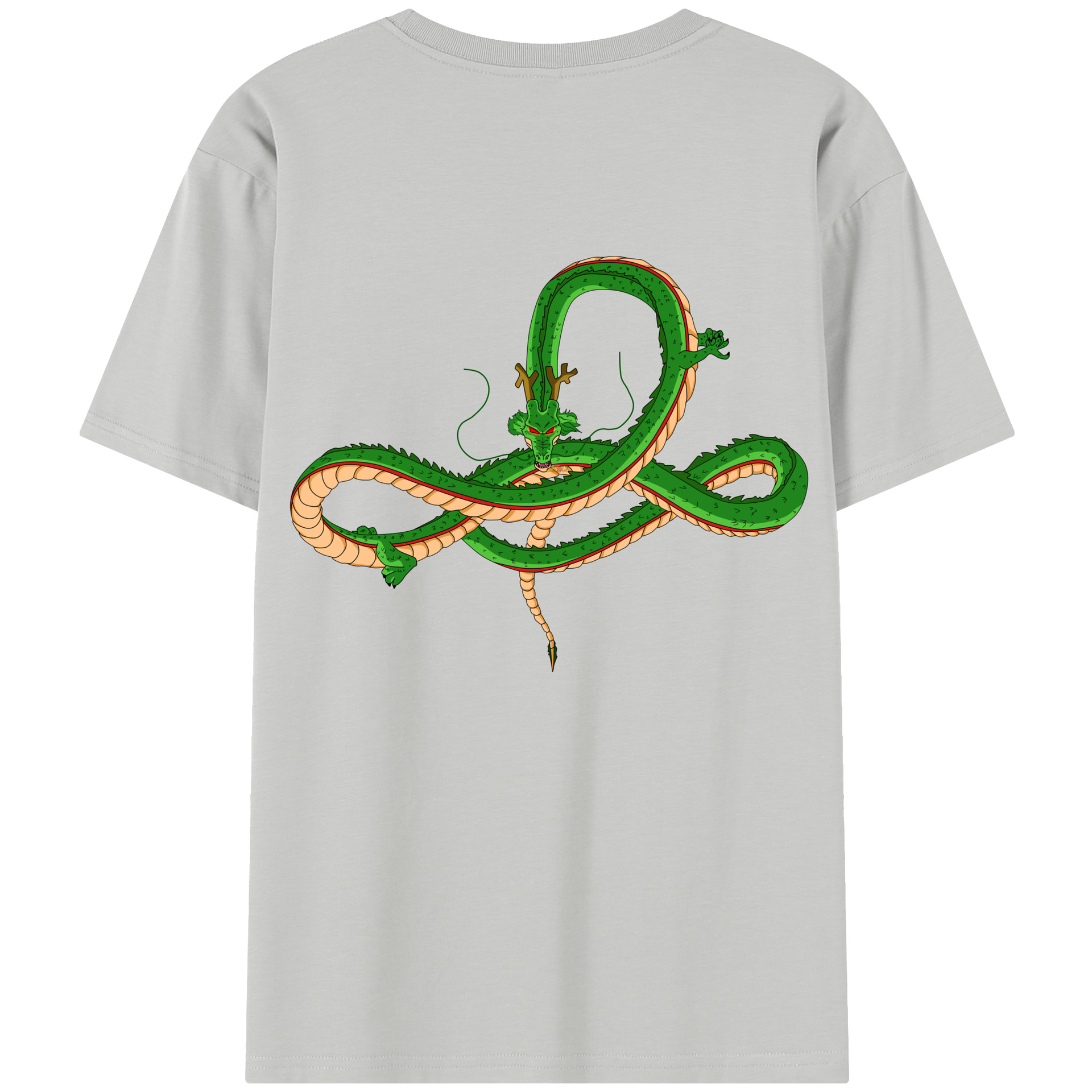 （画像用） ドラゴンボール 神龍 シェンロン DRAGON BALL Shenron レディース半袖Tシャツ(バックプリント)