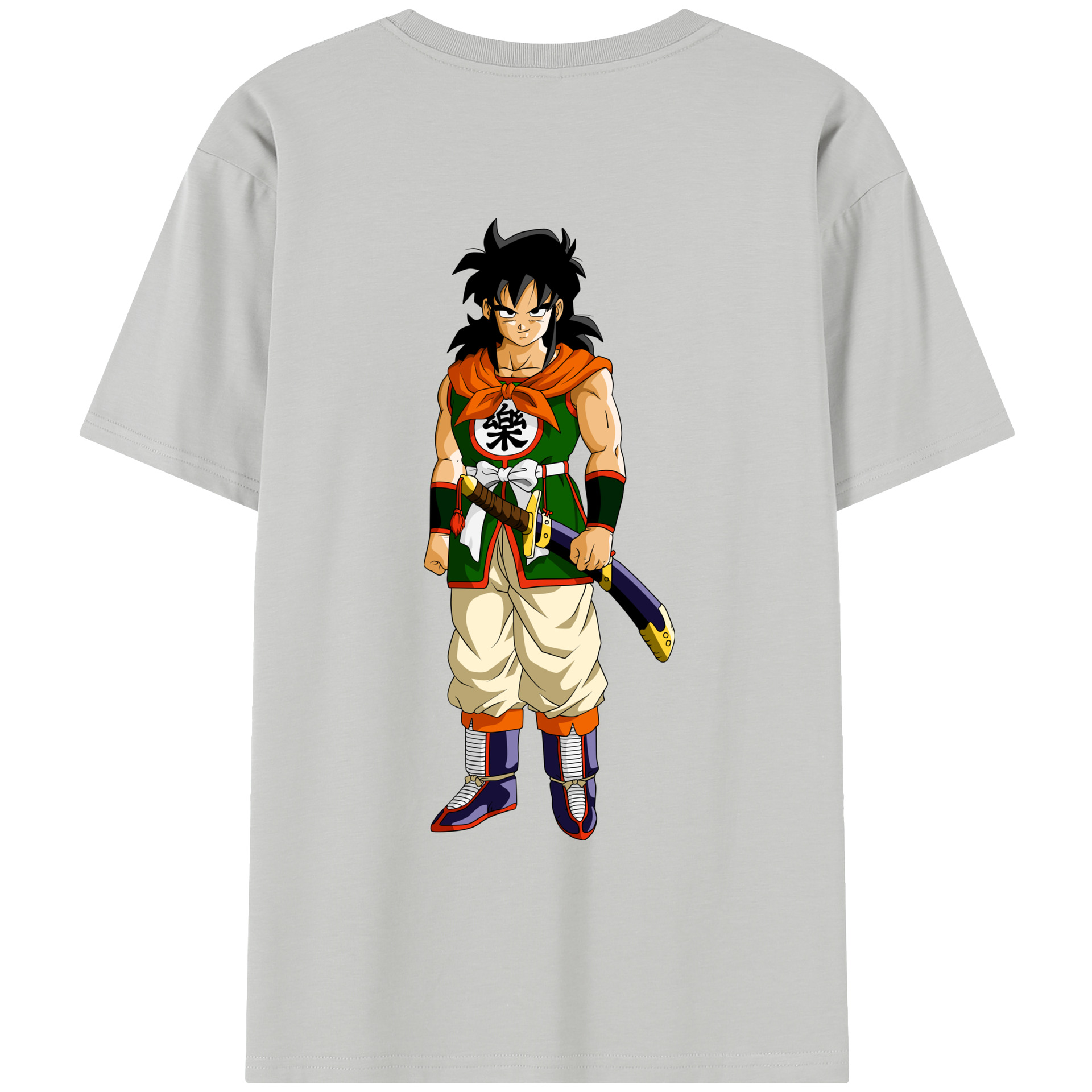 （画像用） ドラゴンボール ヤムチャ DRAGON BALL Yamcha レディース半袖Tシャツ(バックプリント)
