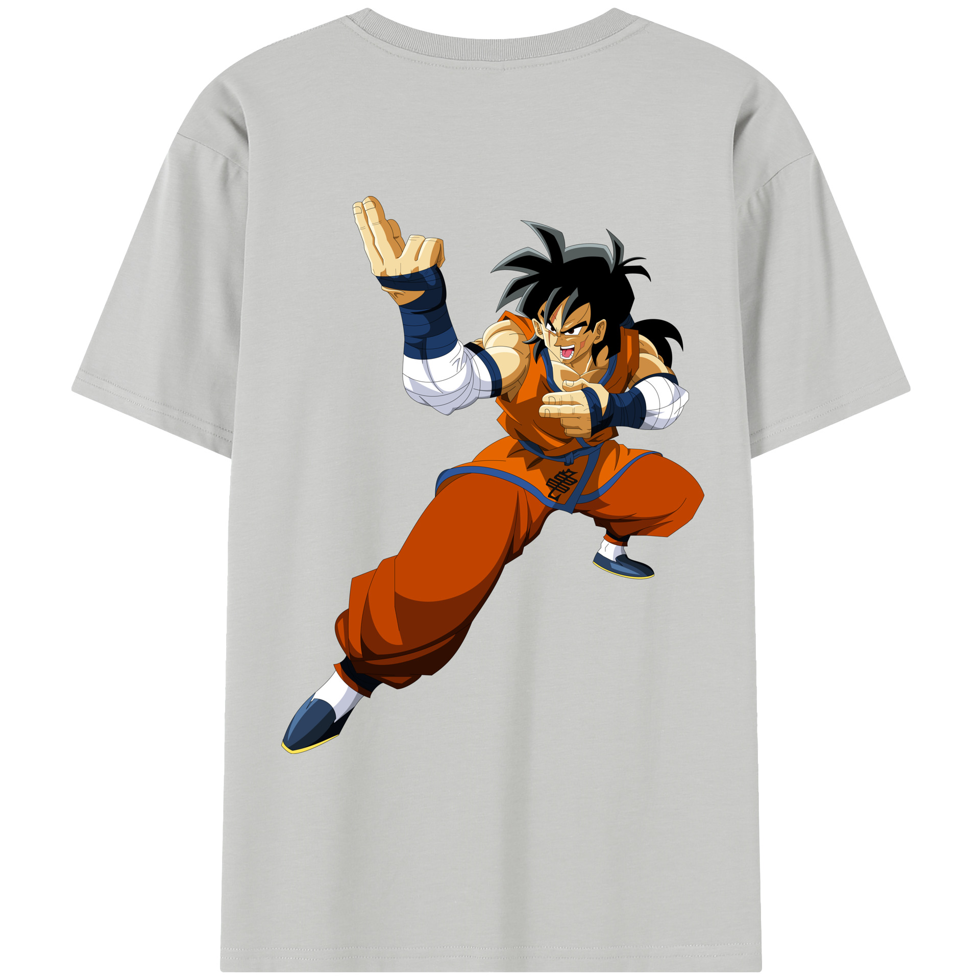 （画像用） ドラゴンボール ヤムチャ DRAGON BALL Yamcha レディース半袖Tシャツ(バックプリント)