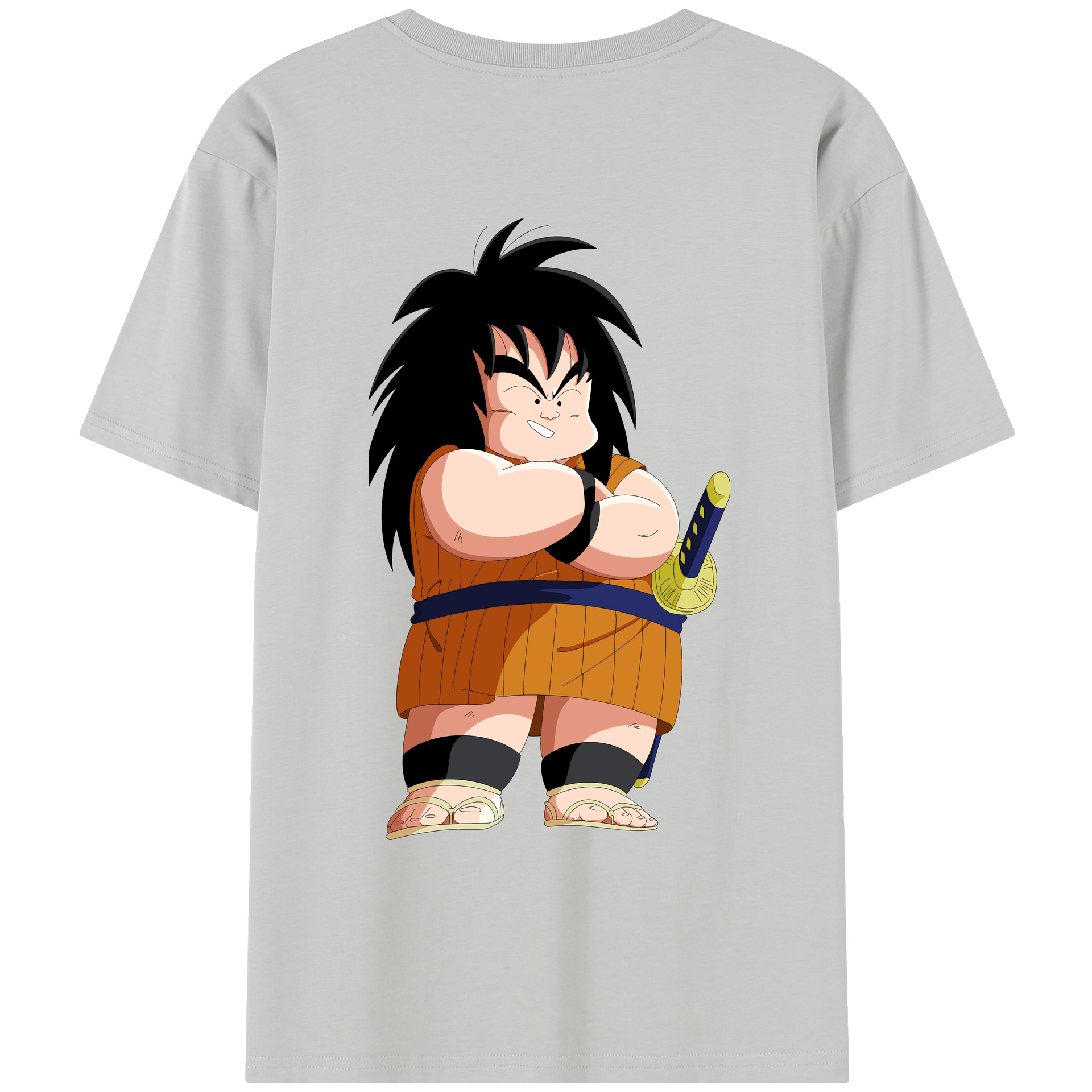 （画像用） ドラゴンボール やじろべえ DRAGON BALL Yajirobe レディース半袖Tシャツ(バックプリント)