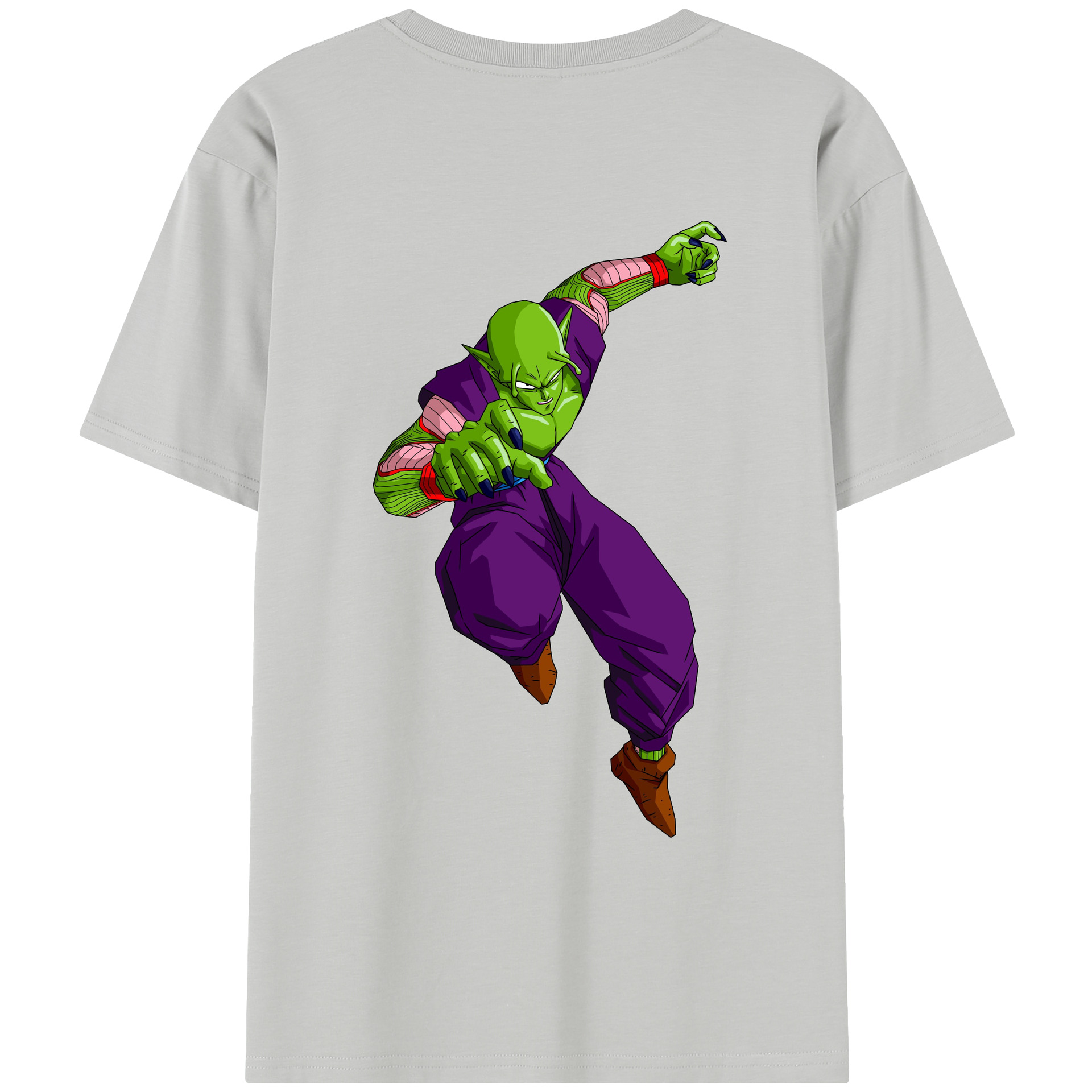 （画像用） ドラゴンボール ピッコロ DRAGON BALL Piccolo レディース半袖Tシャツ(バックプリント)