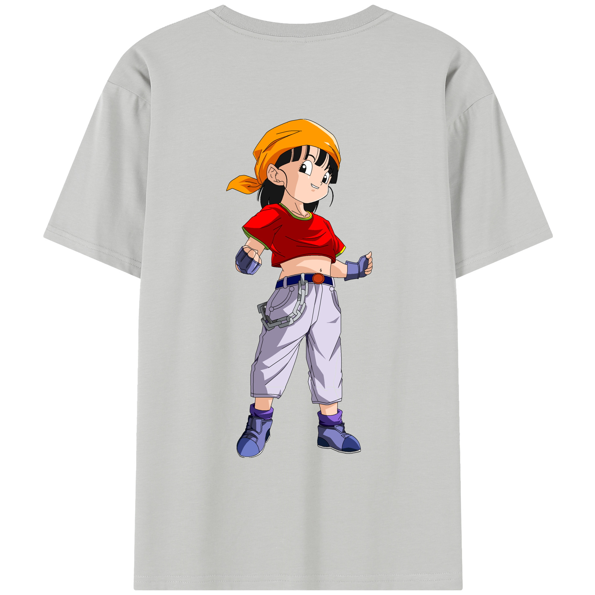 （画像用） ドラゴンボール パン DRAGON BALL Pan レディース半袖Tシャツ(バックプリント)