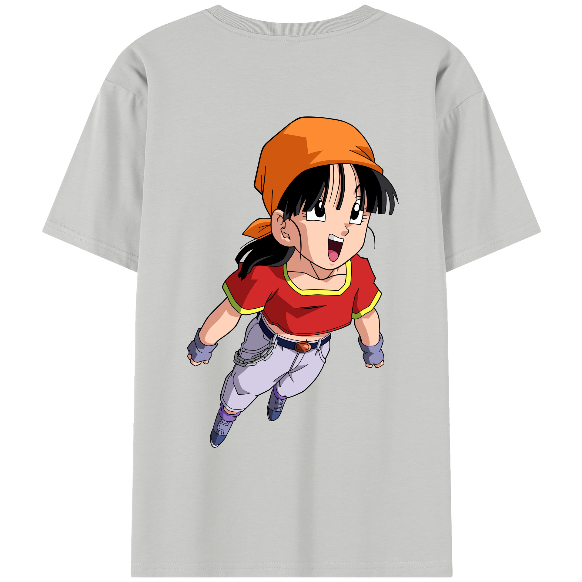 （画像用） ドラゴンボール パン DRAGON BALL Pan レディース半袖Tシャツ(バックプリント)