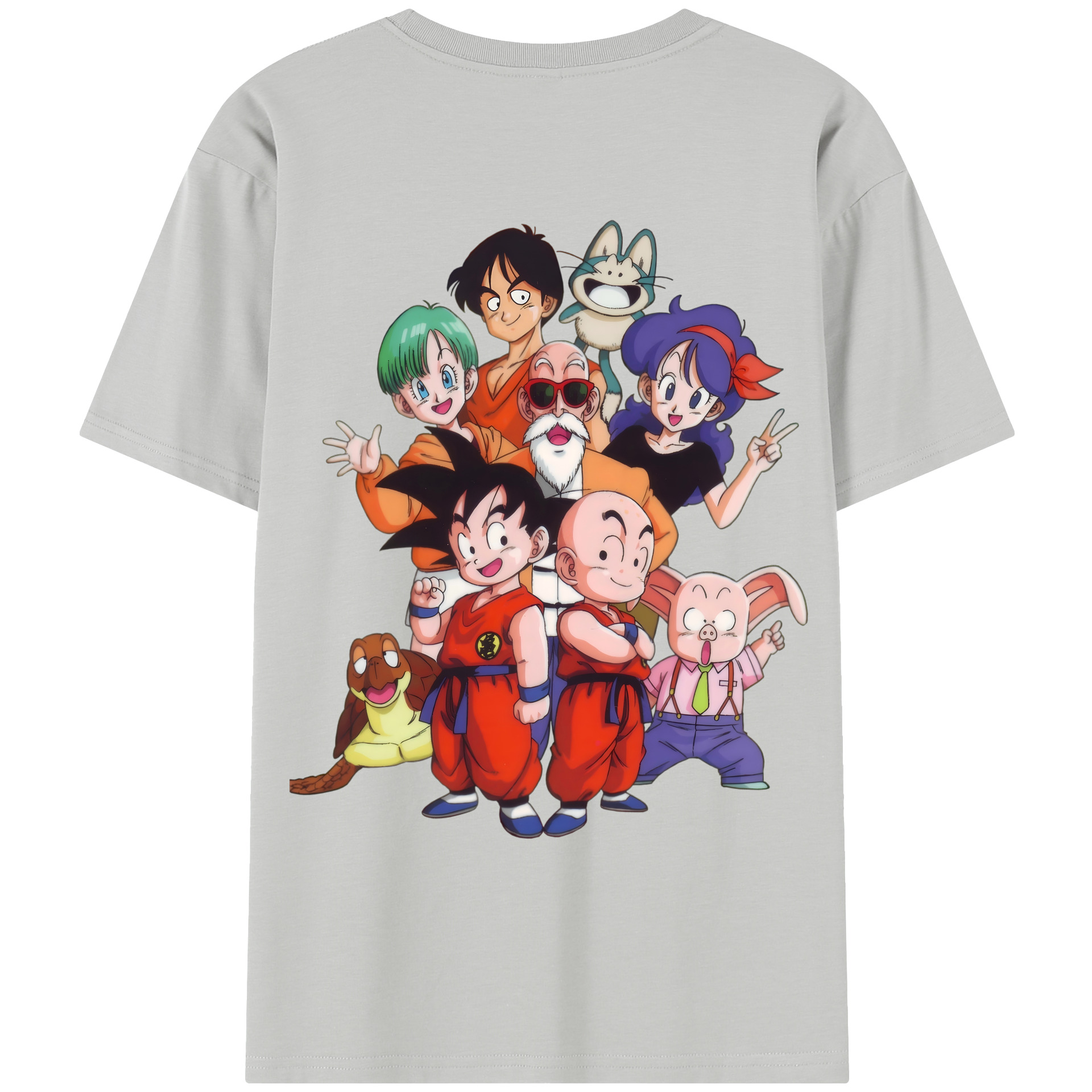 （画像用） ドラゴンボール DRAGON BALL レディース半袖Tシャツ(バックプリント)