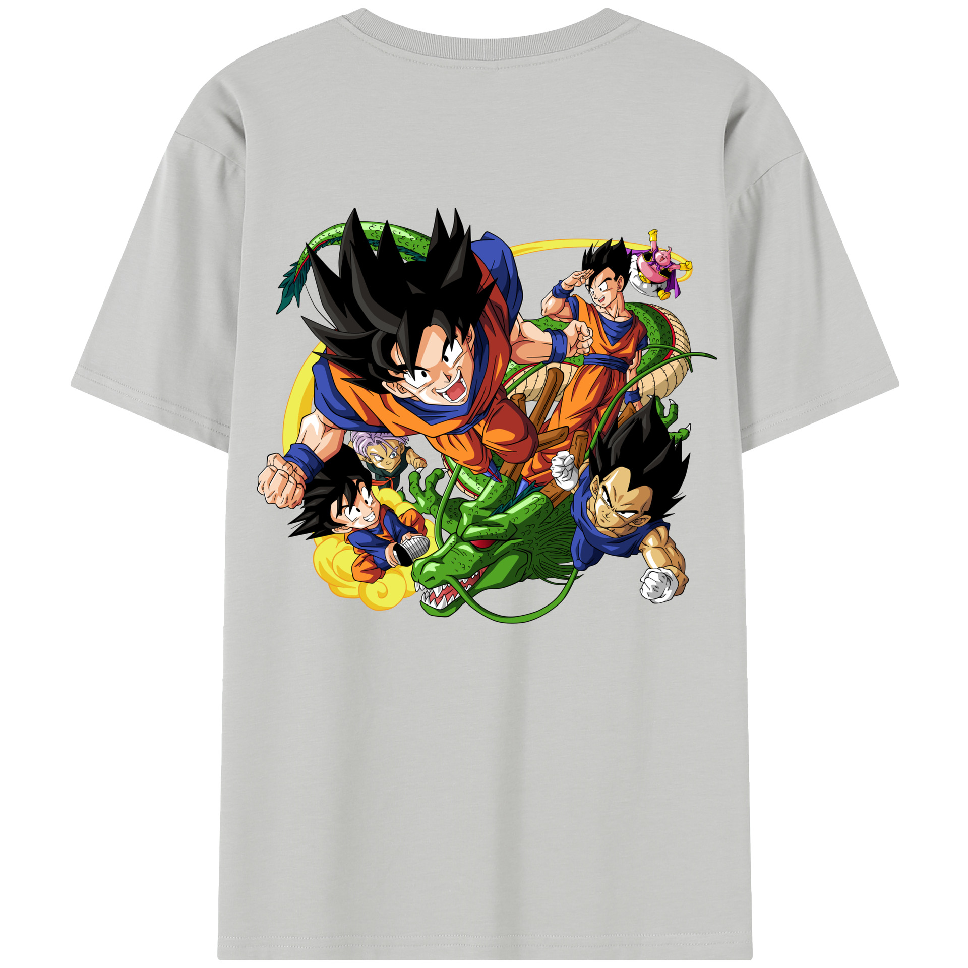 （画像用） ドラゴンボール DRAGON BALL レディース半袖Tシャツ(バックプリント)