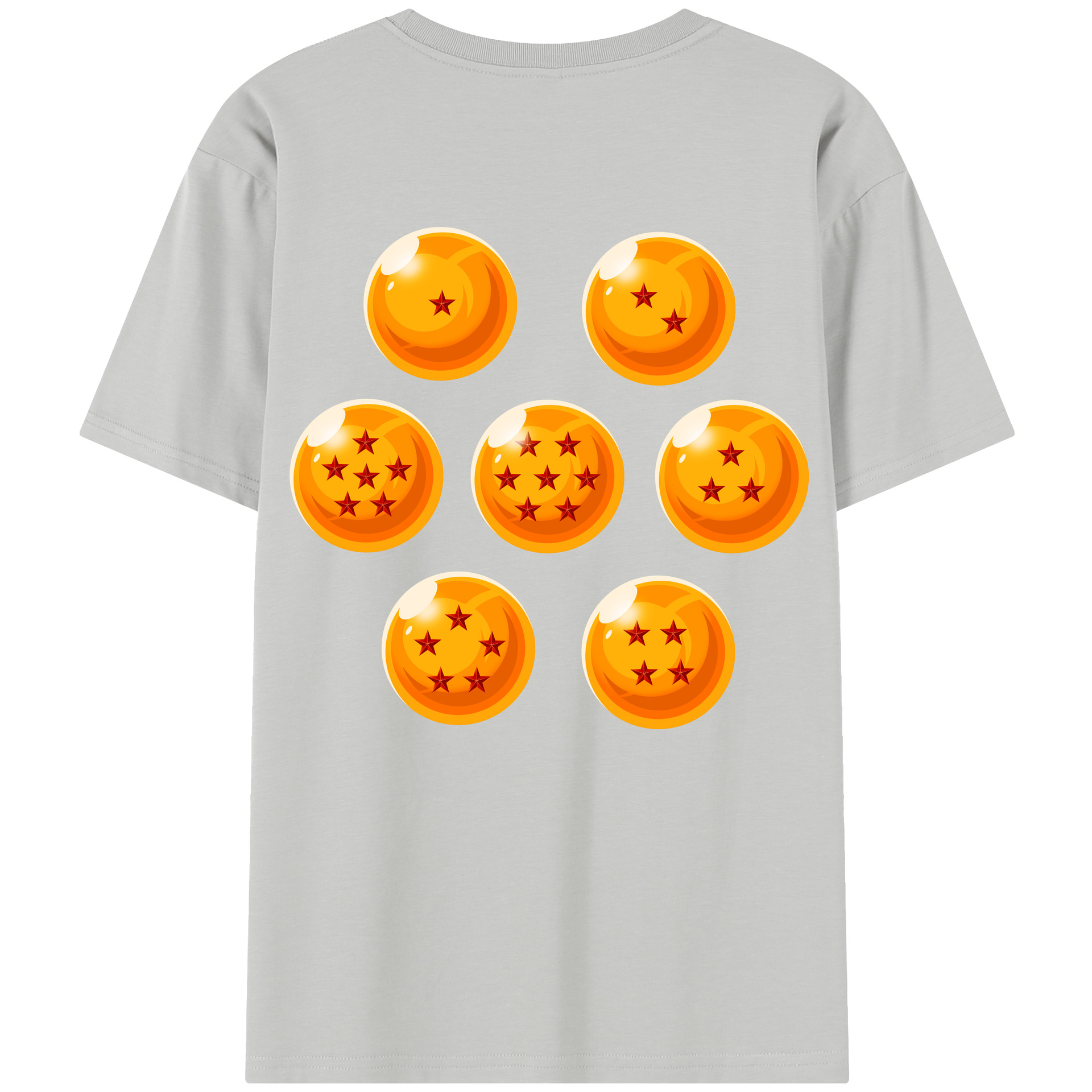 （画像用） ドラゴンボール DRAGON BALL レディース半袖Tシャツ(バックプリント)