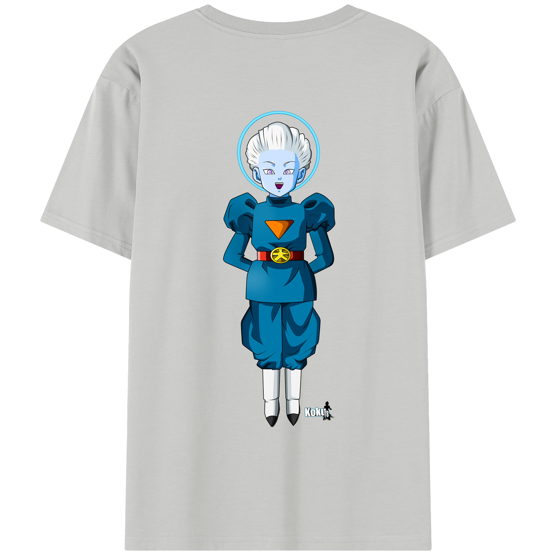 （画像用） ドラゴンボール DRAGON BALL レディース半袖Tシャツ(バックプリント)