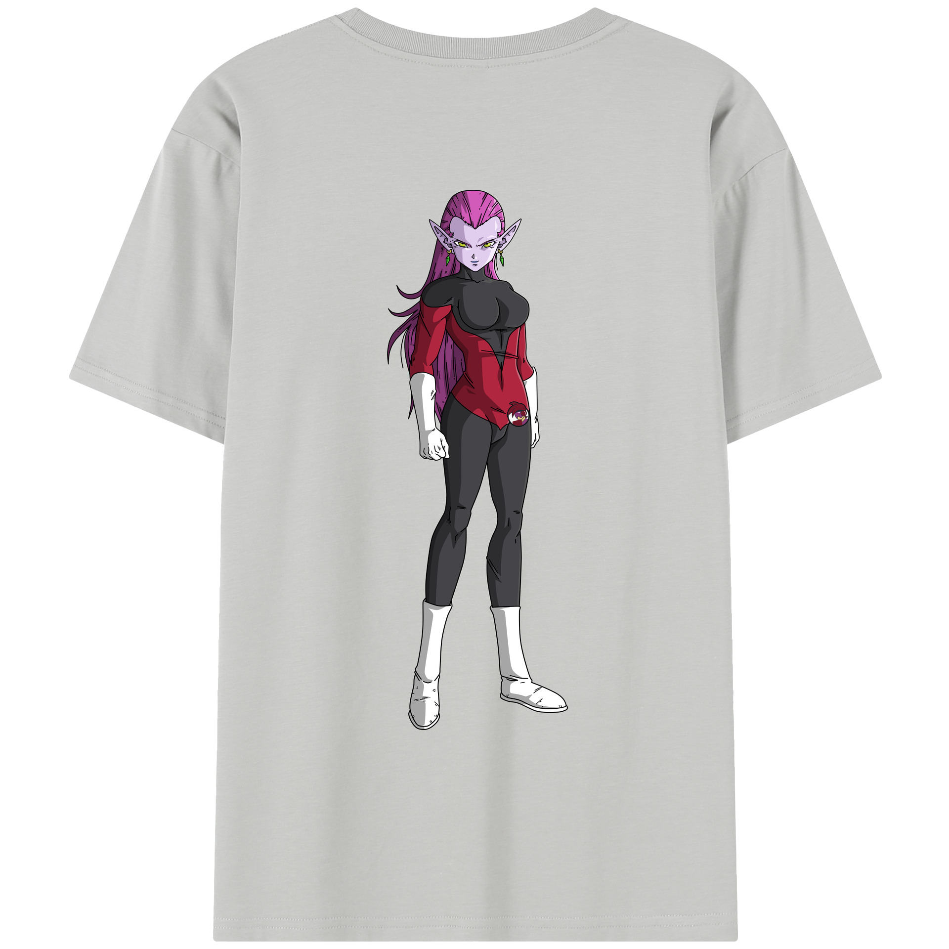（画像用） ドラゴンボール DRAGON BALL レディース半袖Tシャツ(バックプリント)
