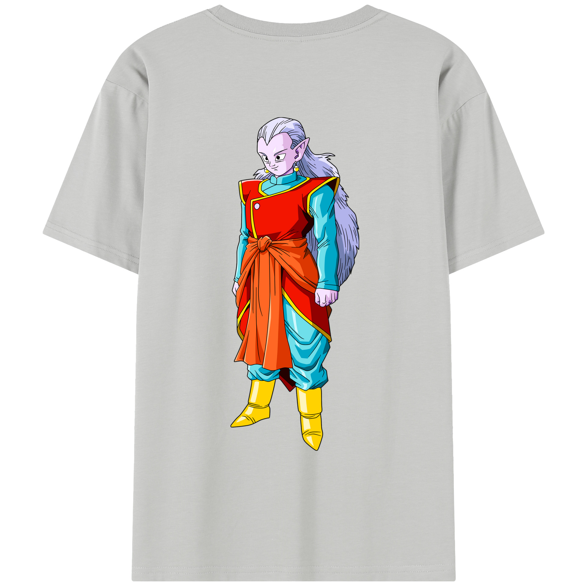 （画像用） ドラゴンボール DRAGON BALL レディース半袖Tシャツ(バックプリント)