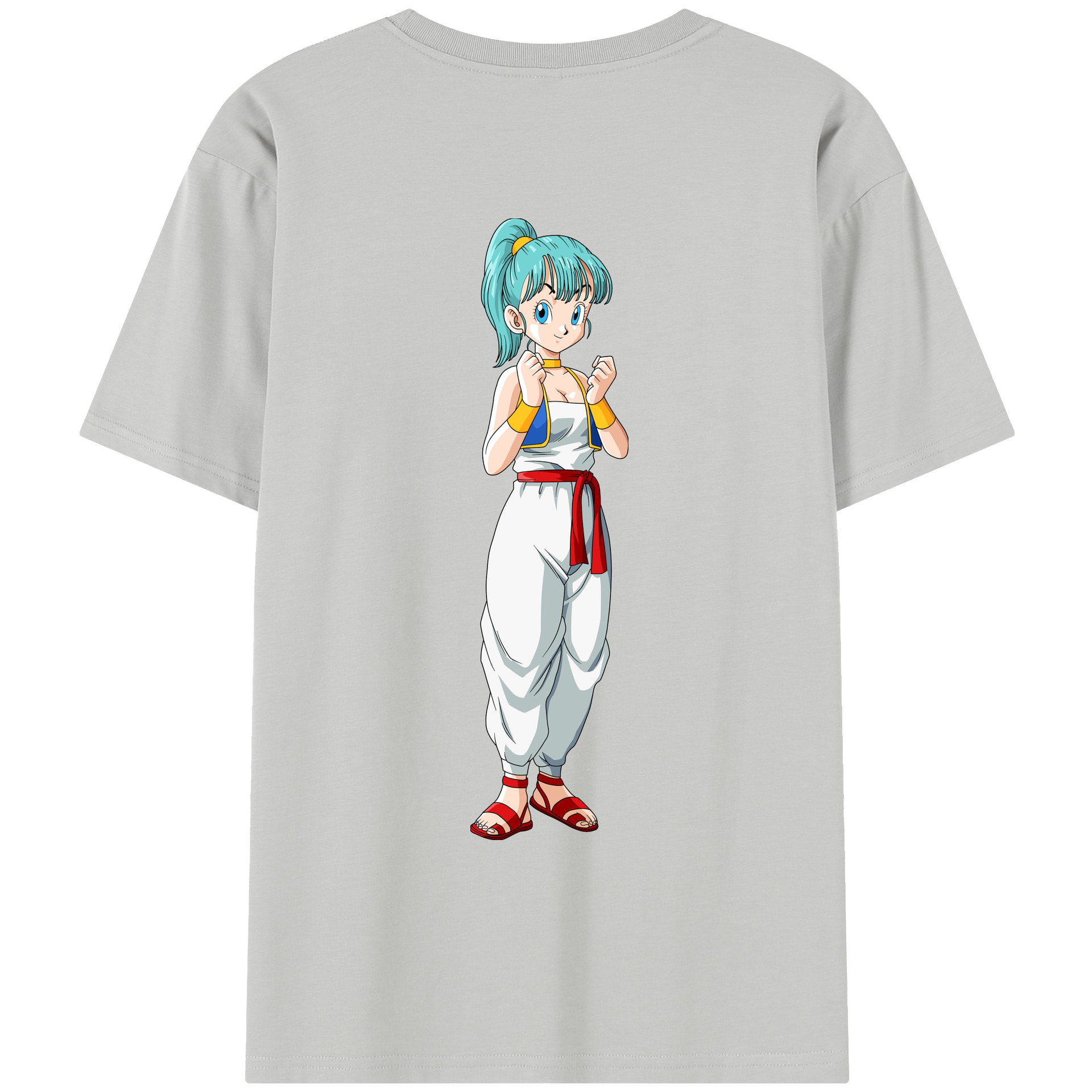 （画像用） ドラゴンボール DRAGON BALL レディース半袖Tシャツ(バックプリント)