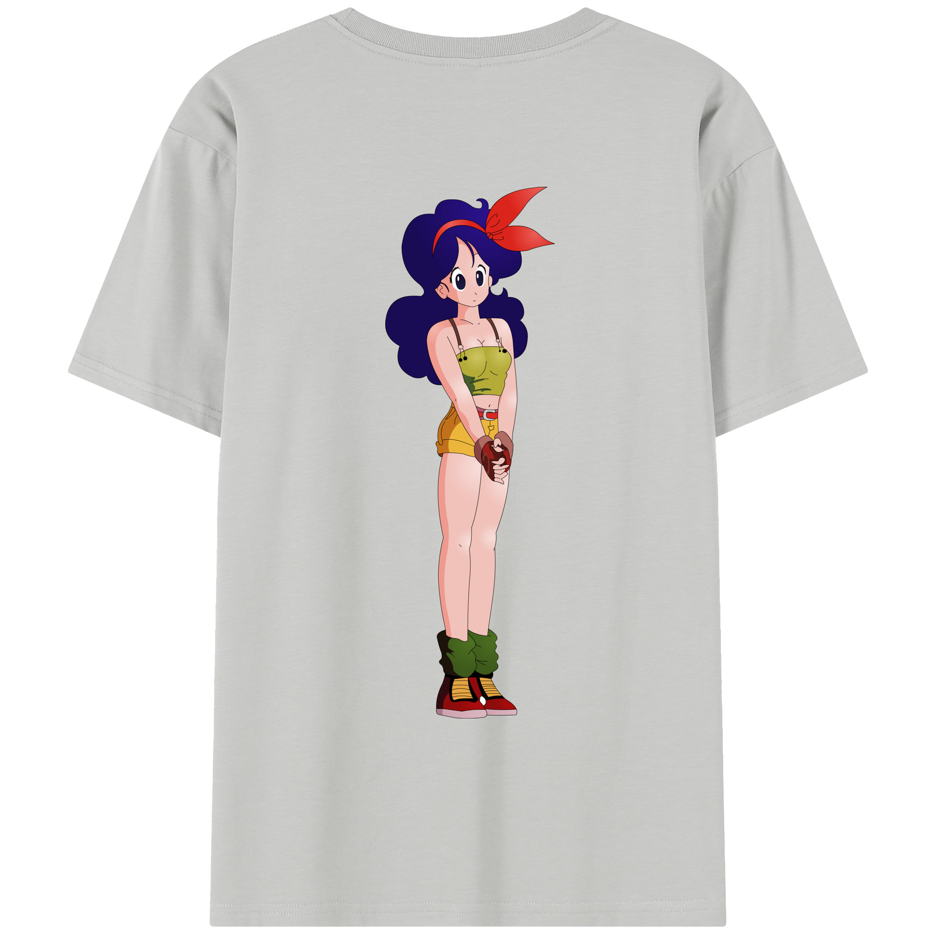 （画像用） ドラゴンボール DRAGON BALL レディース半袖Tシャツ(バックプリント)