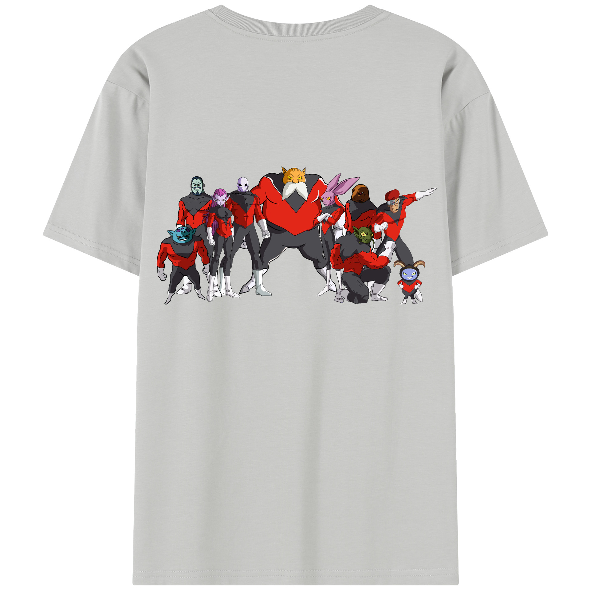 （画像用） ドラゴンボール DRAGON BALL レディース半袖Tシャツ(バックプリント)
