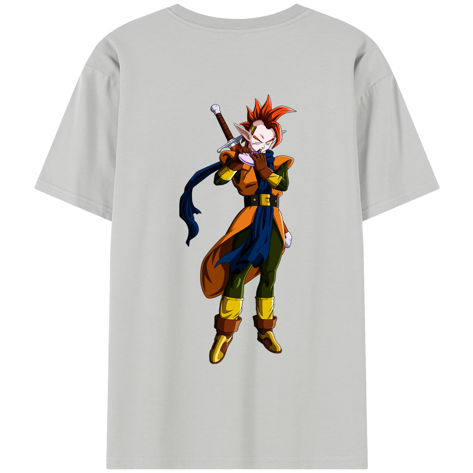 （画像用） ドラゴンボール DRAGON BALL レディース半袖Tシャツ(バックプリント)
