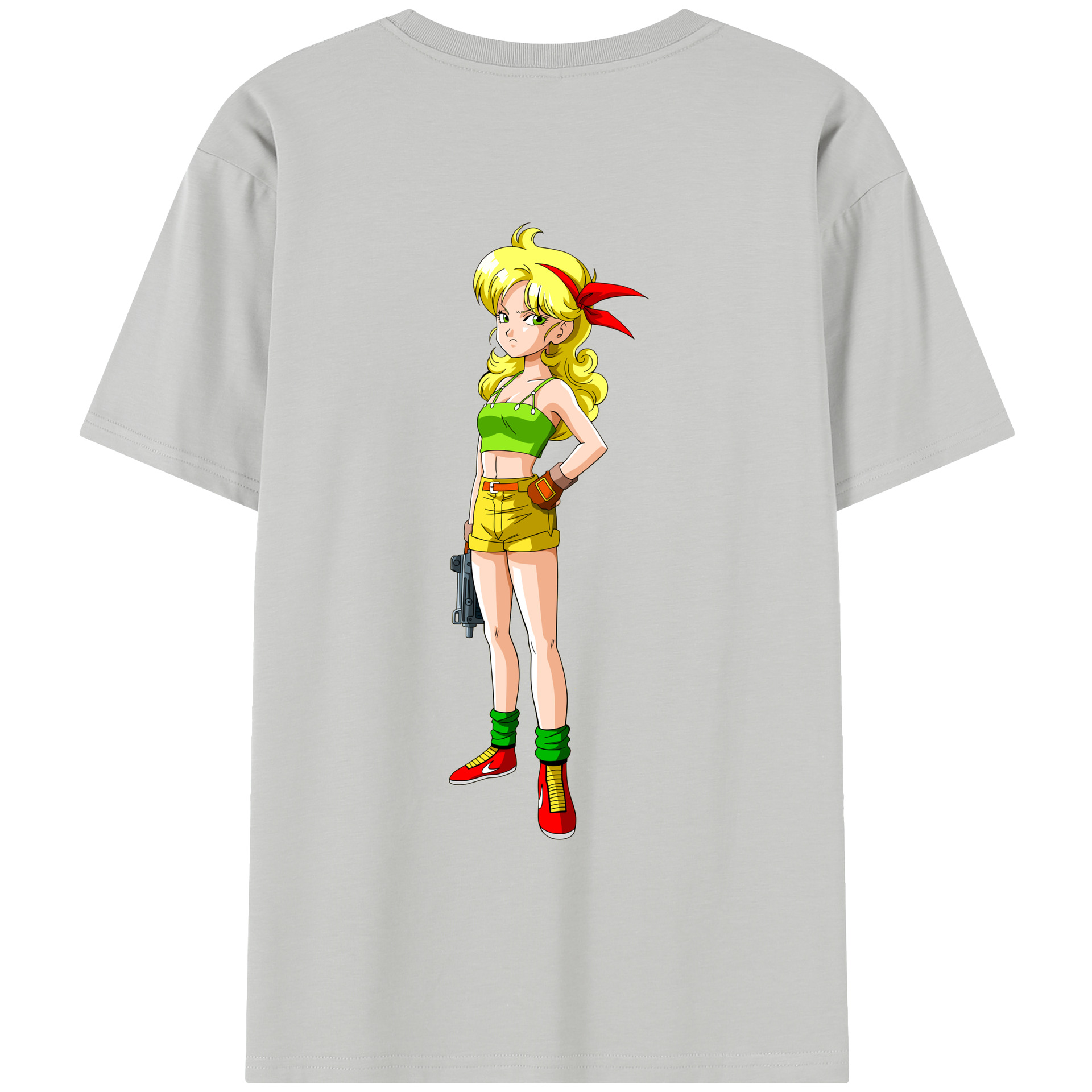 （画像用） ドラゴンボール DRAGON BALL レディース半袖Tシャツ(バックプリント)