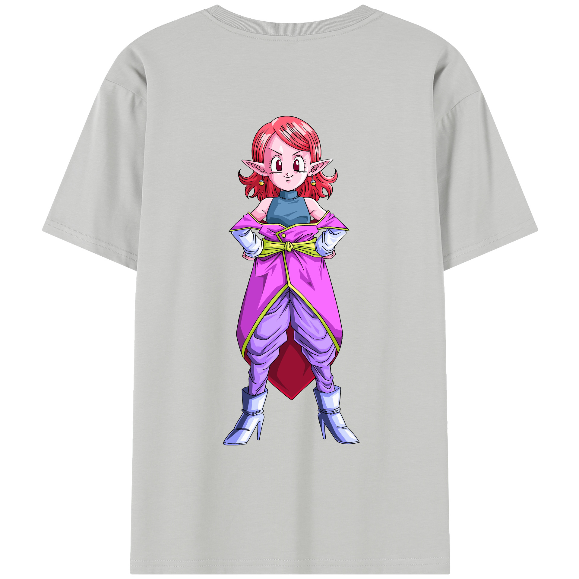 （画像用） ドラゴンボール DRAGON BALL レディース半袖Tシャツ(バックプリント)