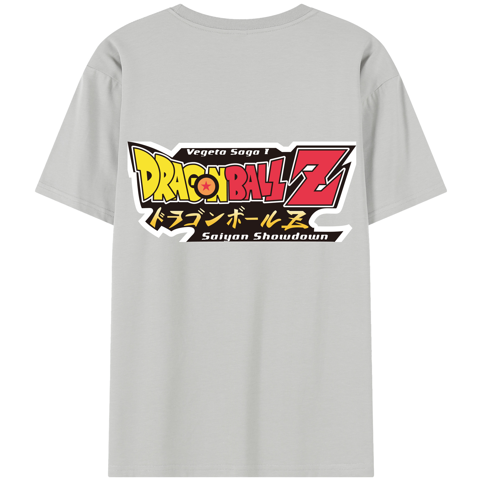 （画像用） ドラゴンボール DRAGON BALL レディース半袖Tシャツ(バックプリント)
