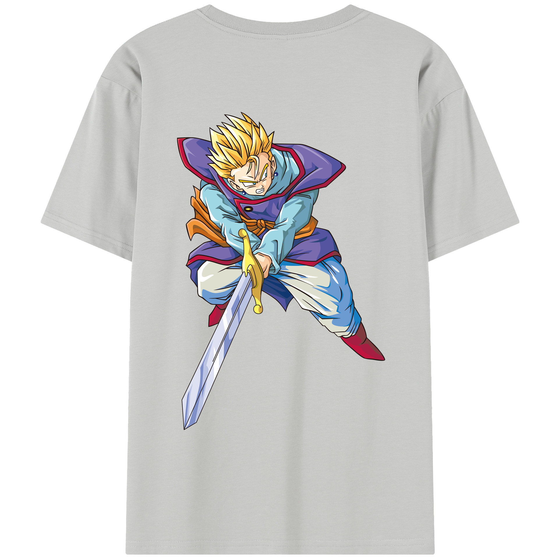 （画像用） ドラゴンボール DRAGON BALL レディース半袖Tシャツ(バックプリント)