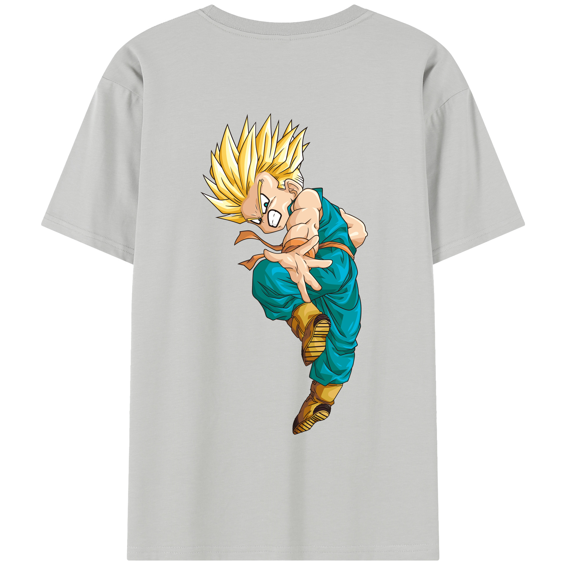 （画像用） ドラゴンボール DRAGON BALL レディース半袖Tシャツ(バックプリント)