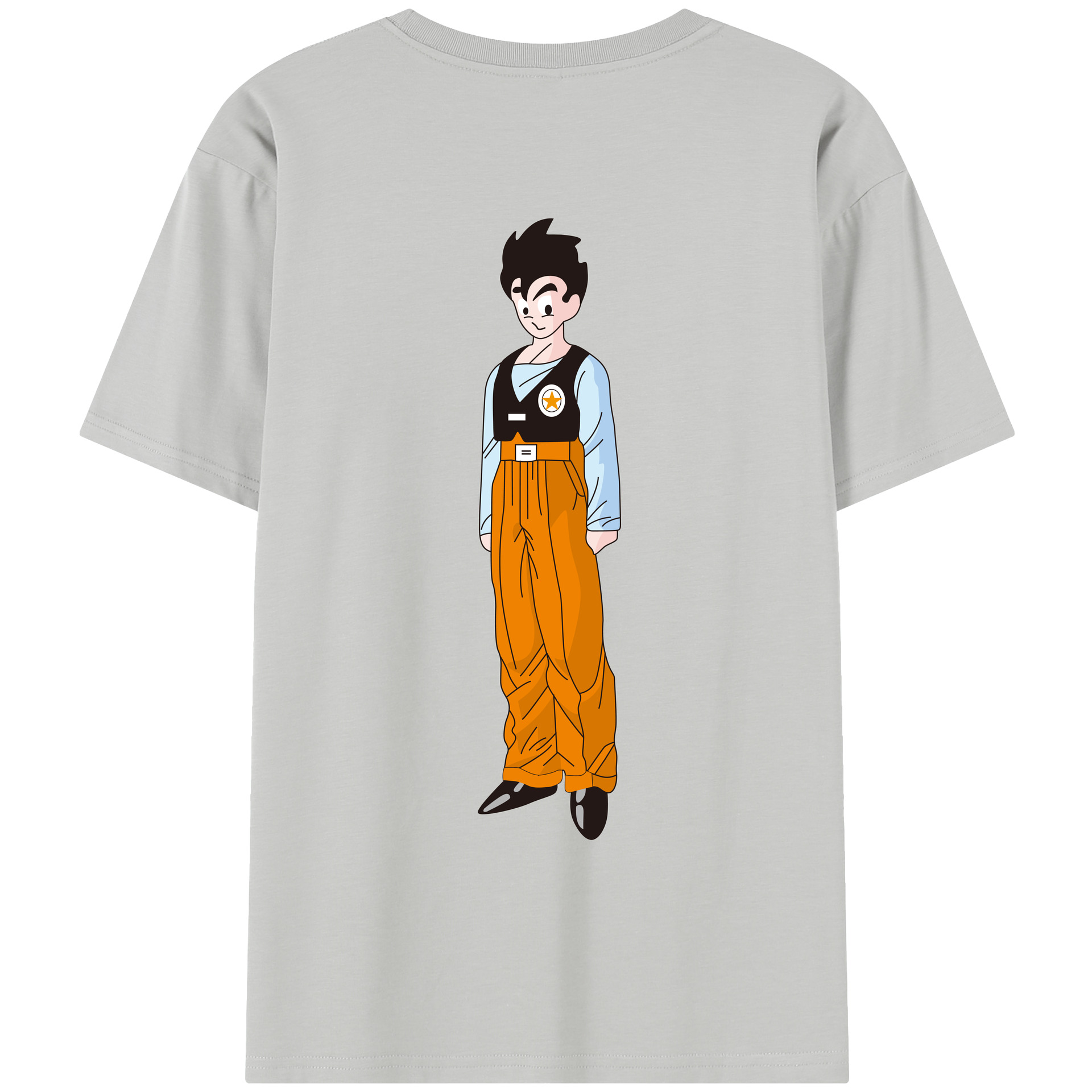 （画像用） ドラゴンボール DRAGON BALL レディース半袖Tシャツ(バックプリント)