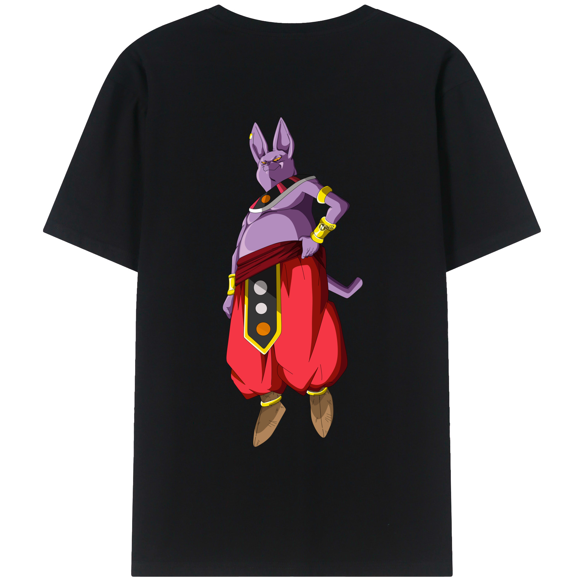 （画像用） ドラゴンボール シャンパ DRAGON BALL Champa レディース半袖Tシャツ(バックプリント)