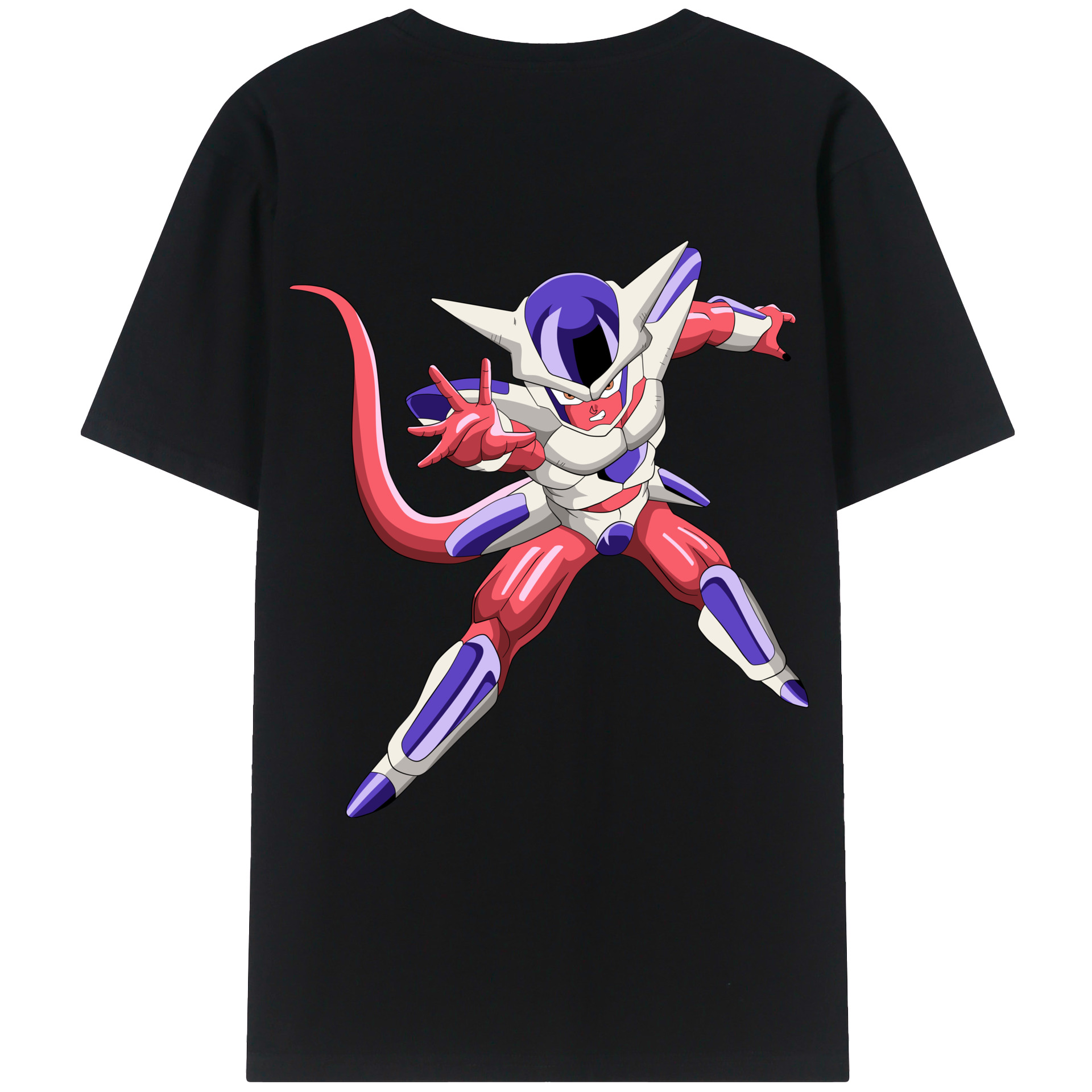（画像用） ドラゴンボール フリーザ DRAGON BALL Frieza レディース半袖Tシャツ(バックプリント)