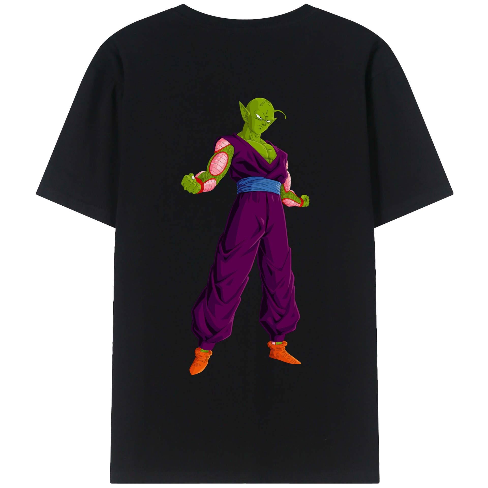 （画像用） ドラゴンボール ピッコロ DRAGON BALL Piccolo レディース半袖Tシャツ(バックプリント)