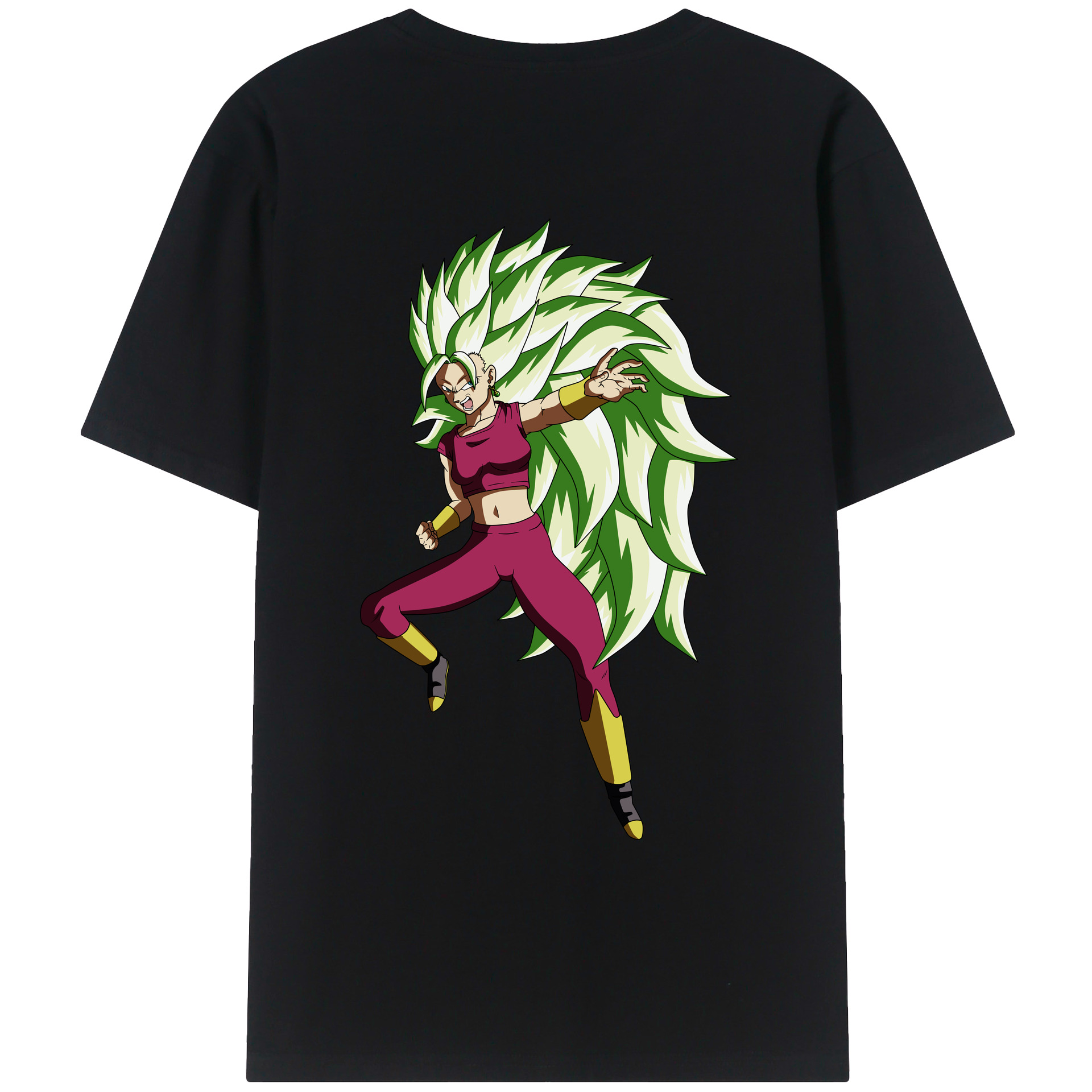 （画像用） ドラゴンボール DRAGON BALL レディース半袖Tシャツ(バックプリント)