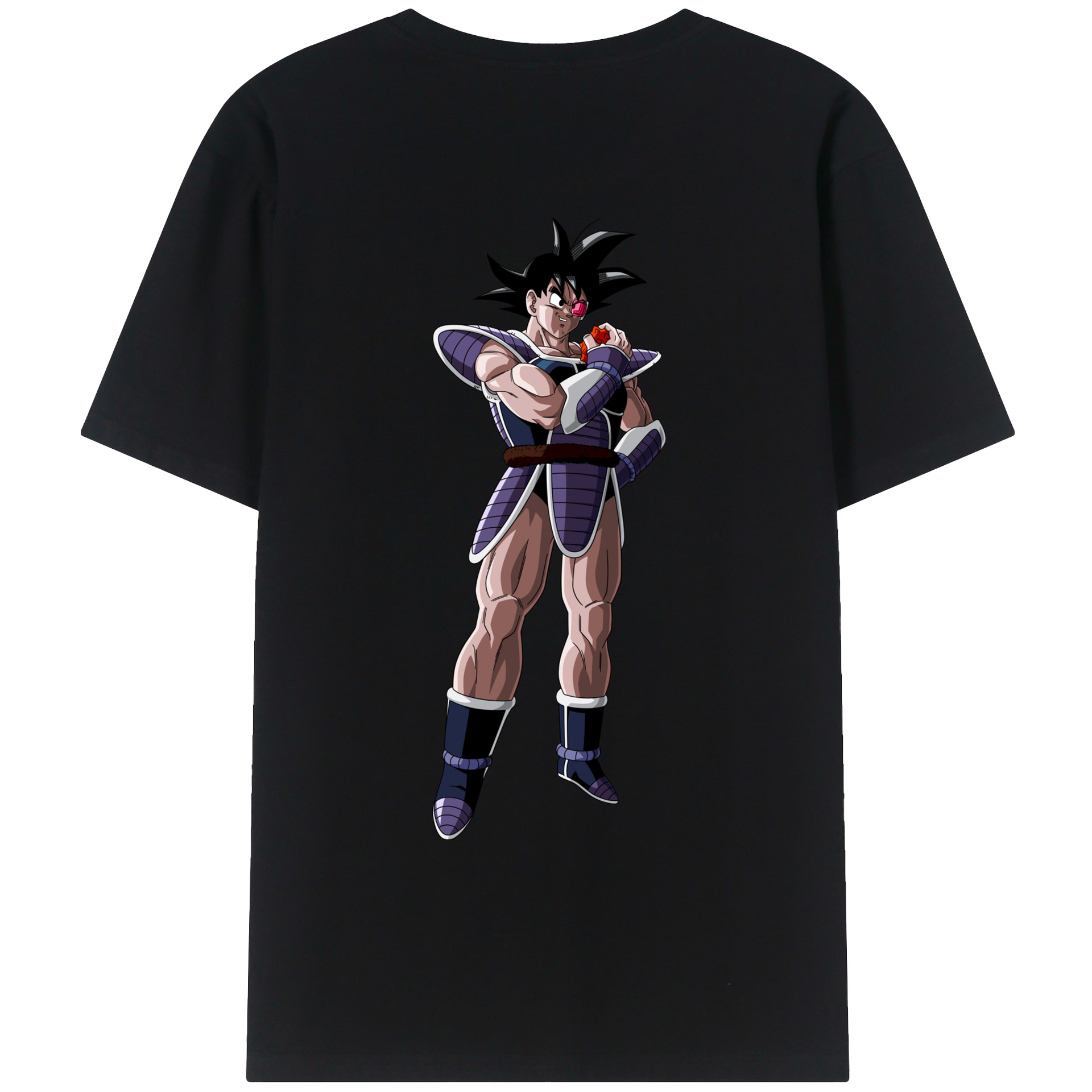 （画像用） ドラゴンボール 孫悟空（そん ごくう）Son Goku カカロット DRAGON BALL Kakarotto レディース半袖Tシャツ(バックプリント)