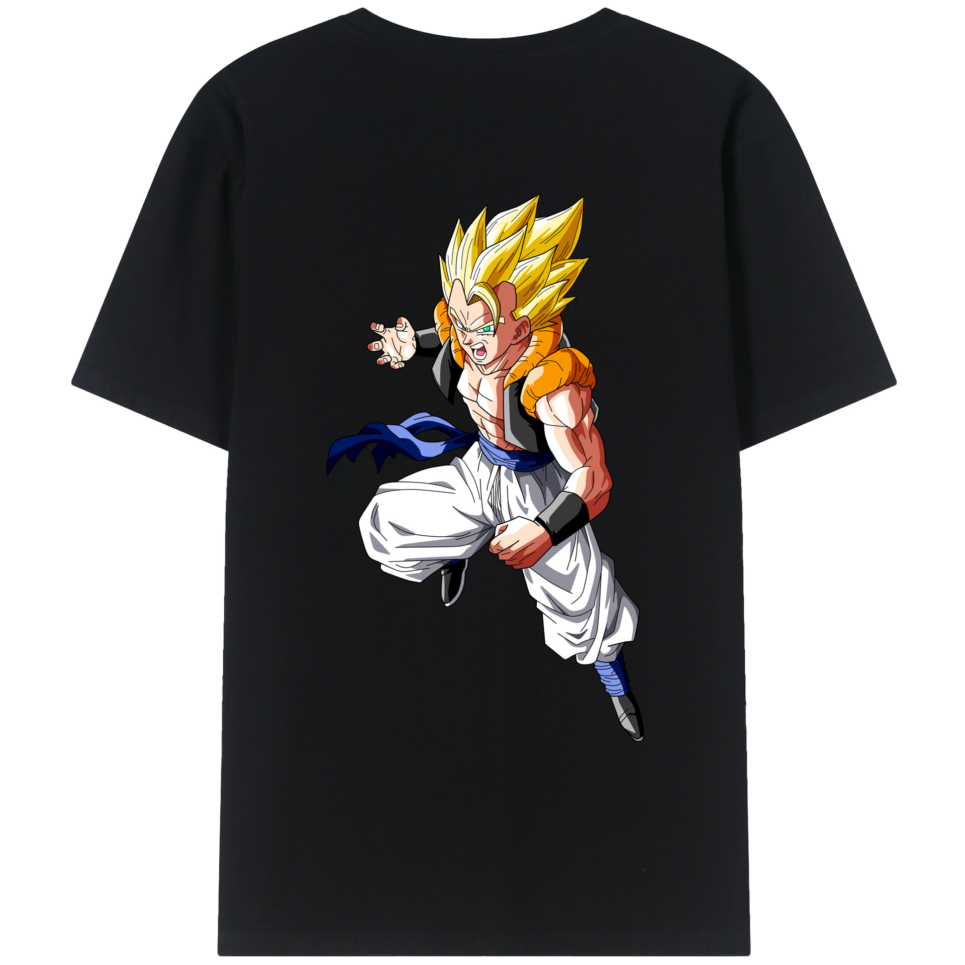 （画像用） ドラゴンボール ベジータ四世（Bejīta Yonsei）DRAGON BALL Vegeta IV レディース半袖Tシャツ(バックプリント)