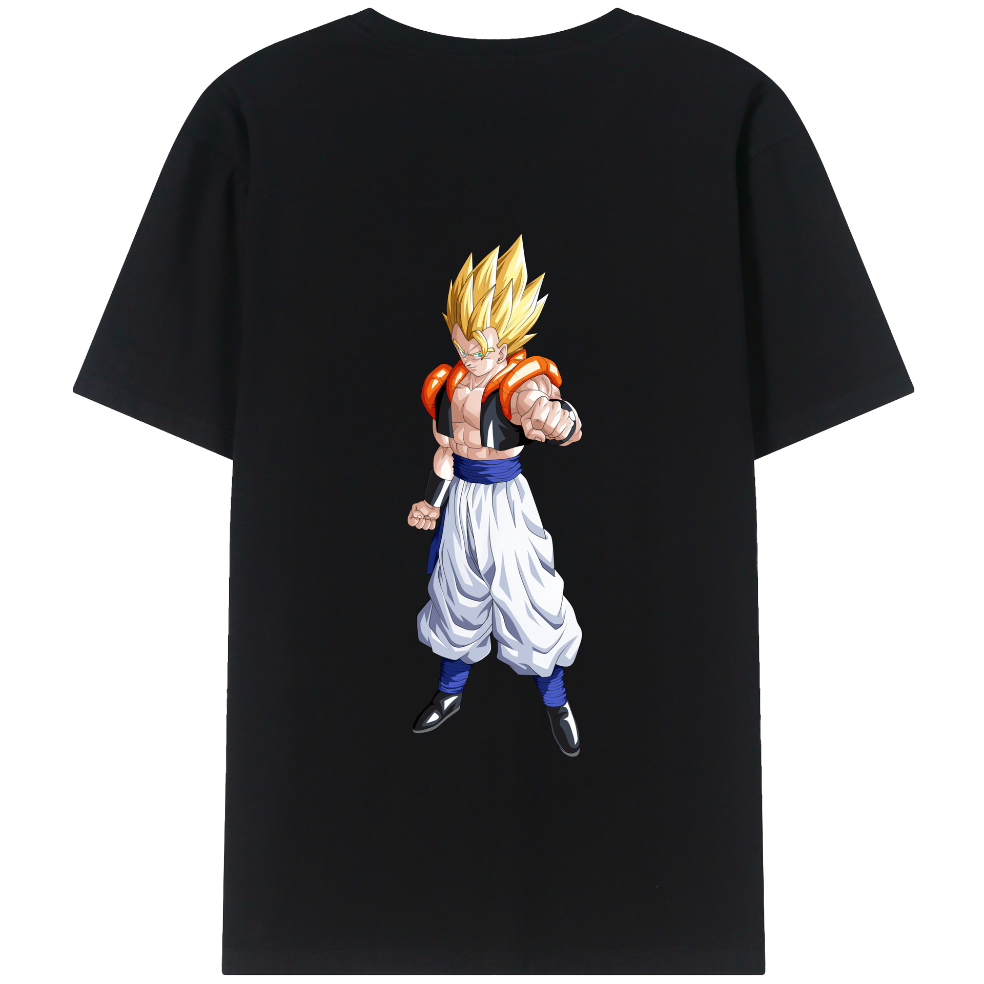（画像用） ドラゴンボール ベジータ四世（Bejīta Yonsei）DRAGON BALL Vegeta IV レディース半袖Tシャツ(バックプリント)