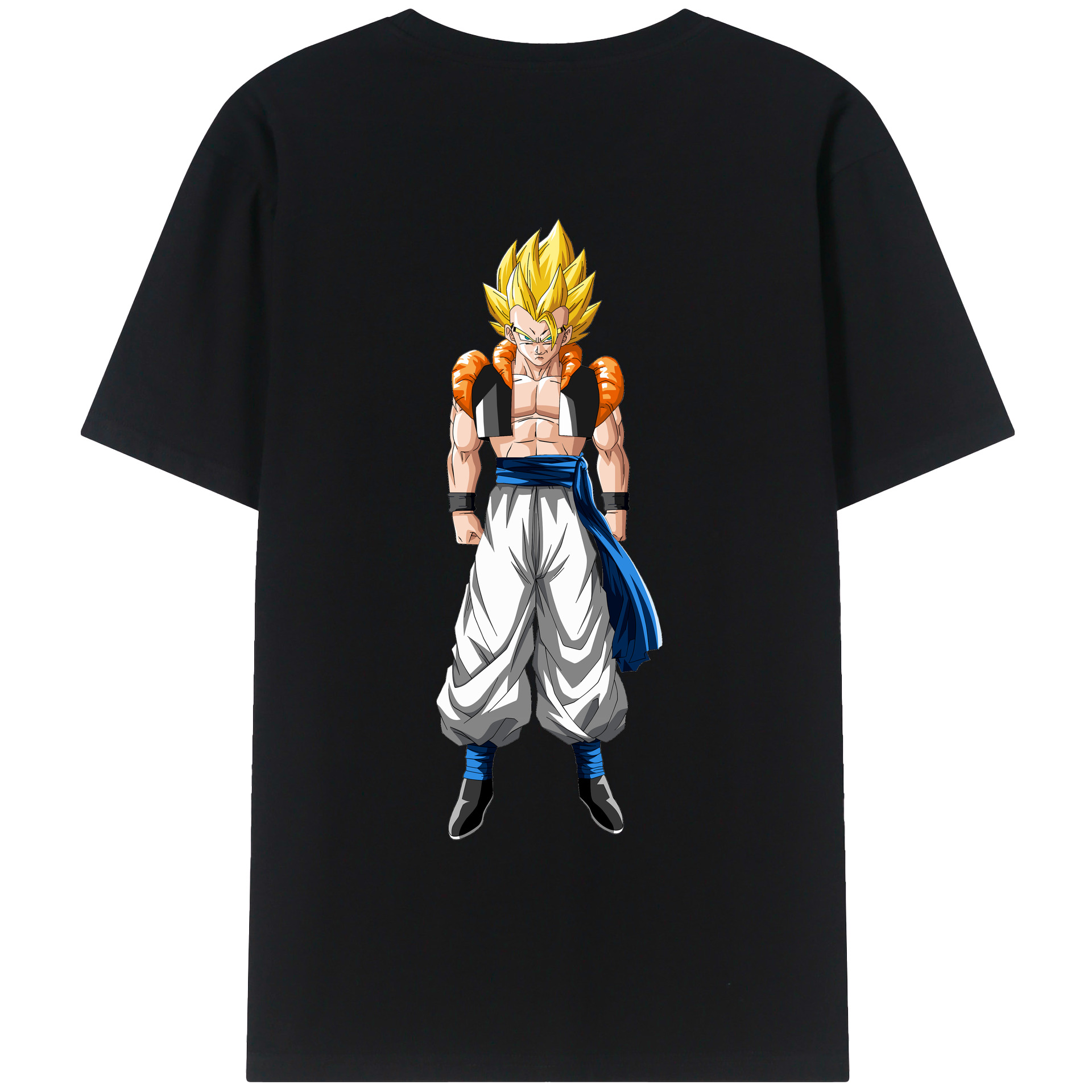 （画像用） ドラゴンボール ベジータ四世（Bejīta Yonsei）DRAGON BALL Vegeta IV レディース半袖Tシャツ(バックプリント)