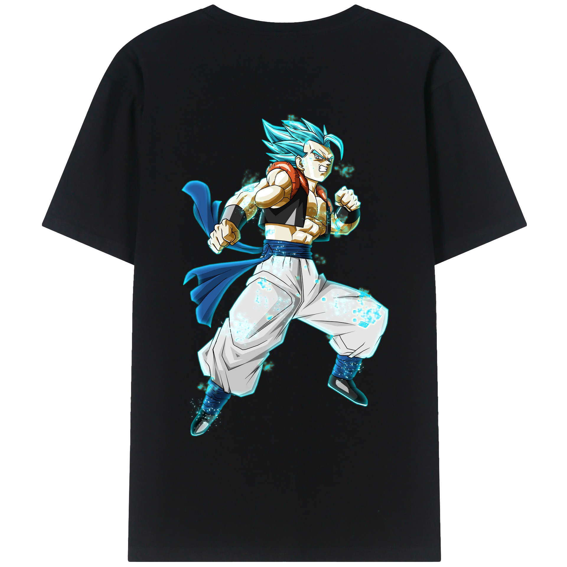 （画像用） ドラゴンボール ベジータ四世（Bejīta Yonsei）DRAGON BALL Vegeta IV レディース半袖Tシャツ(バックプリント)