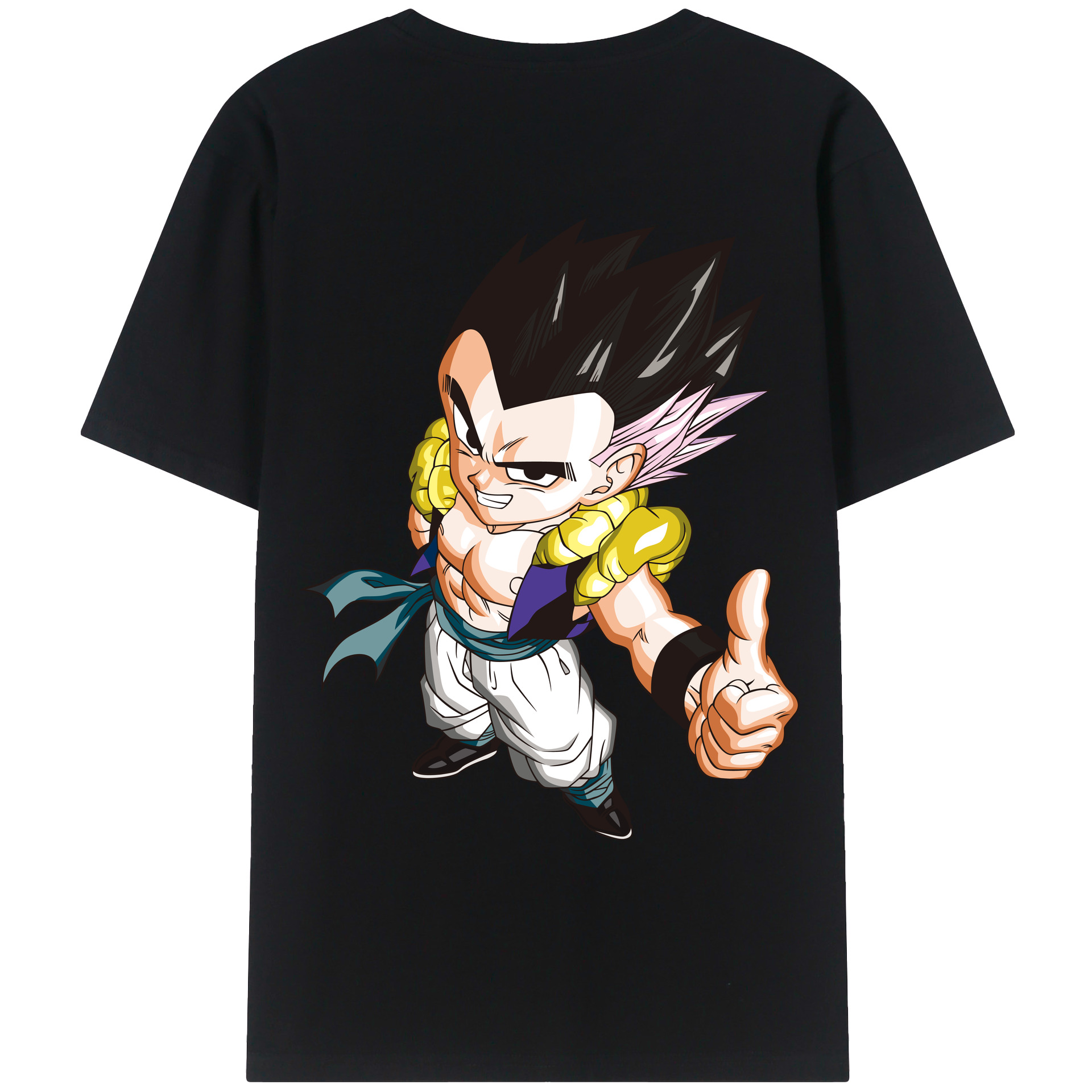 （画像用） ドラゴンボール ベジータ四世（Bejīta Yonsei）DRAGON BALL Vegeta IV レディース半袖Tシャツ(バックプリント)