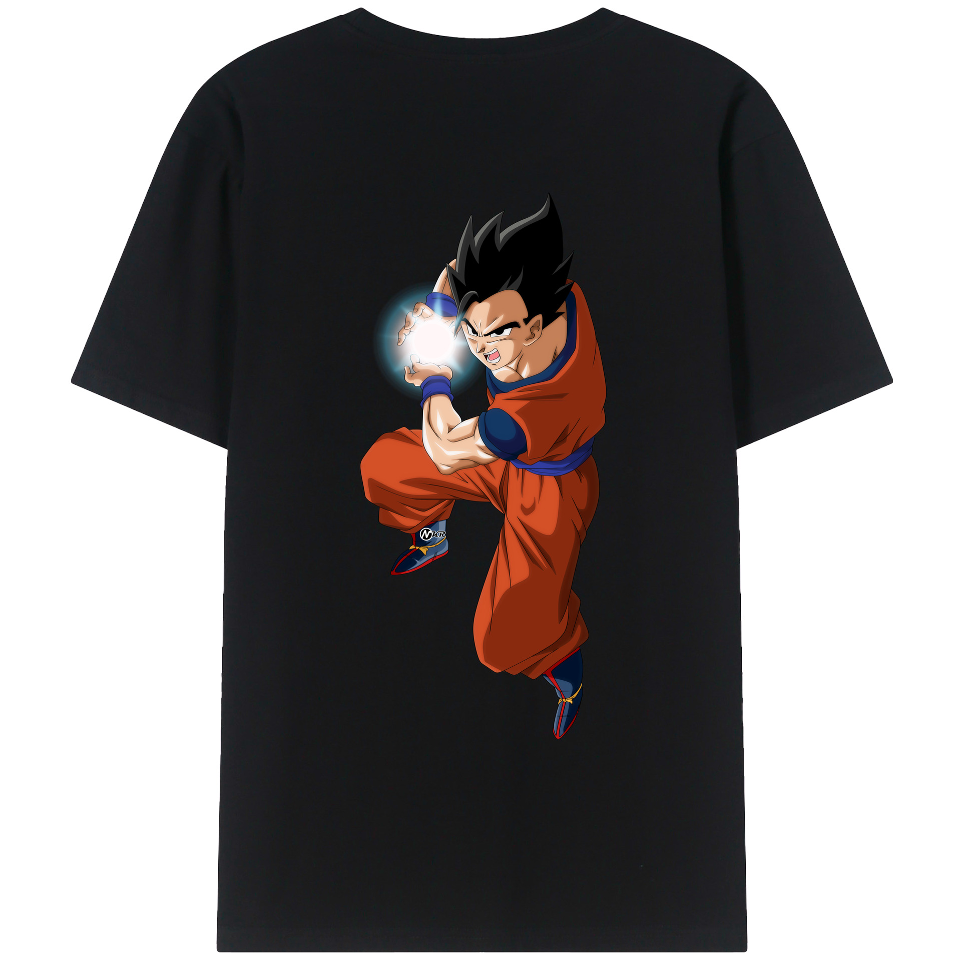 （画像用） ドラゴンボール 孫 悟飯（そんごはん）DRAGON BALL Son Gohan レディース半袖Tシャツ(バックプリント)