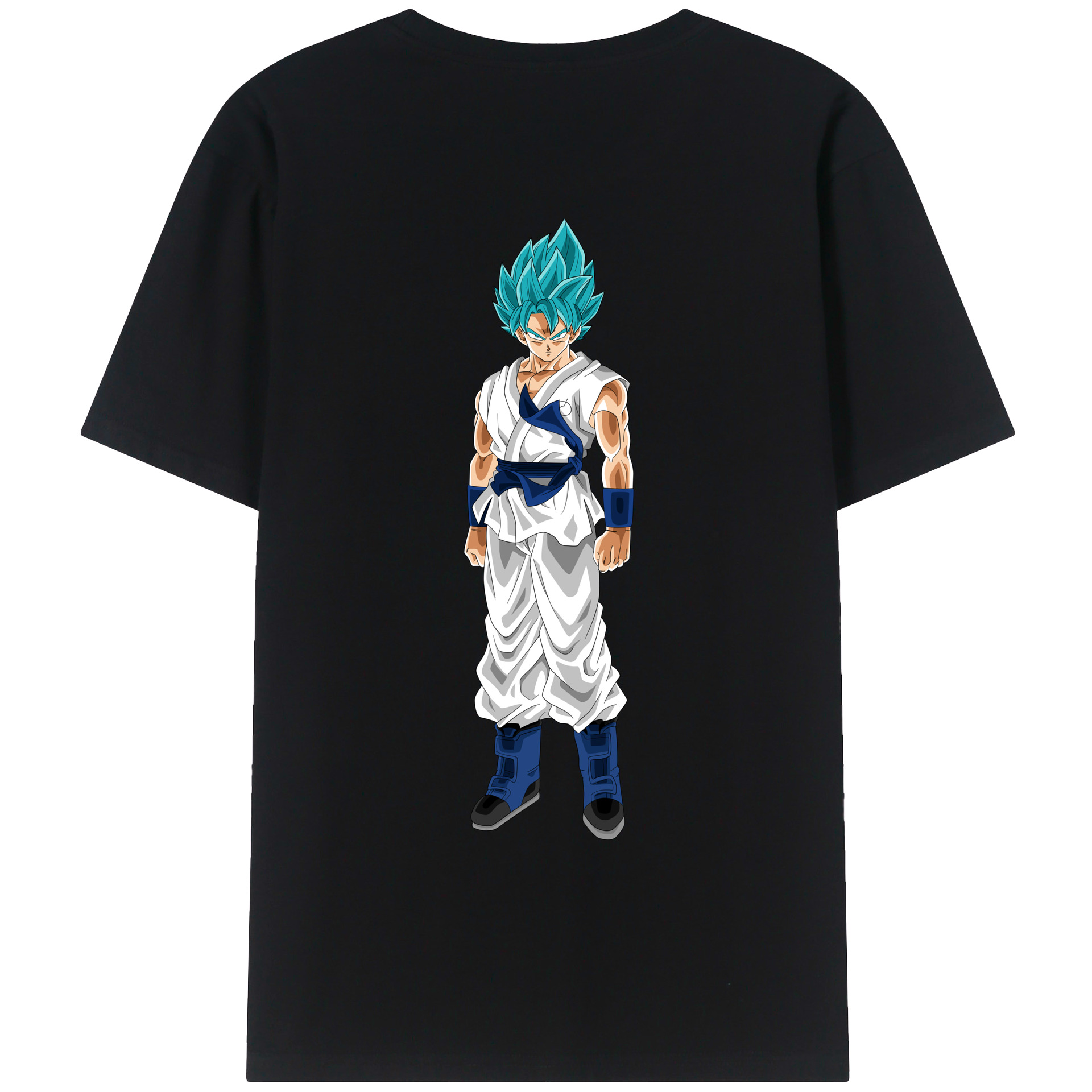 （画像用） ドラゴンボール 孫 悟飯（そんごはん）DRAGON BALL Son Gohan レディース半袖Tシャツ(バックプリント)