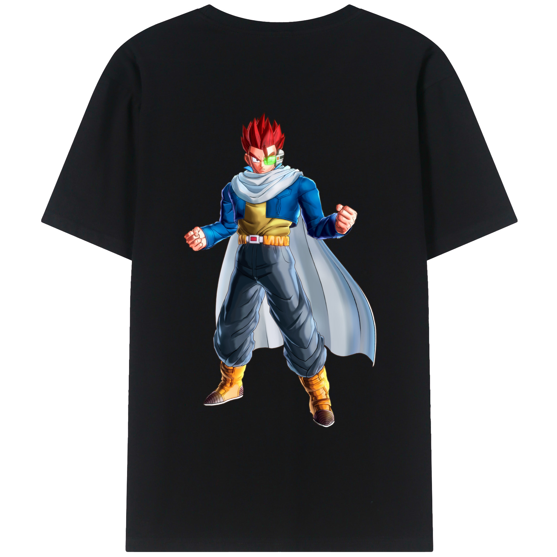 （画像用） ドラゴンボール 孫 悟飯（そんごはん）DRAGON BALL Son Gohan レディース半袖Tシャツ(バックプリント)