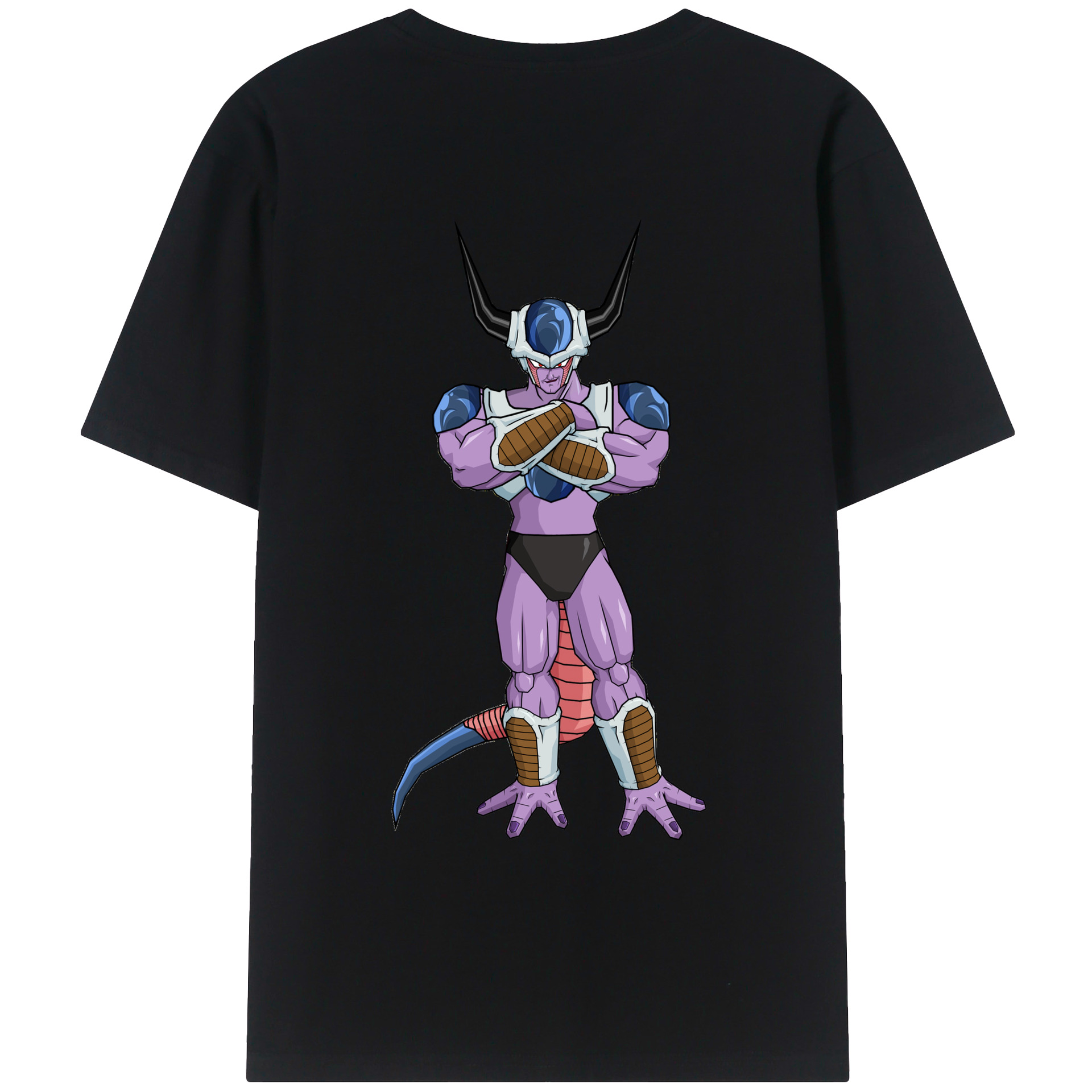 （画像用） ドラゴンボール フリーザ DRAGON BALL Frieza レディース半袖Tシャツ(バックプリント)