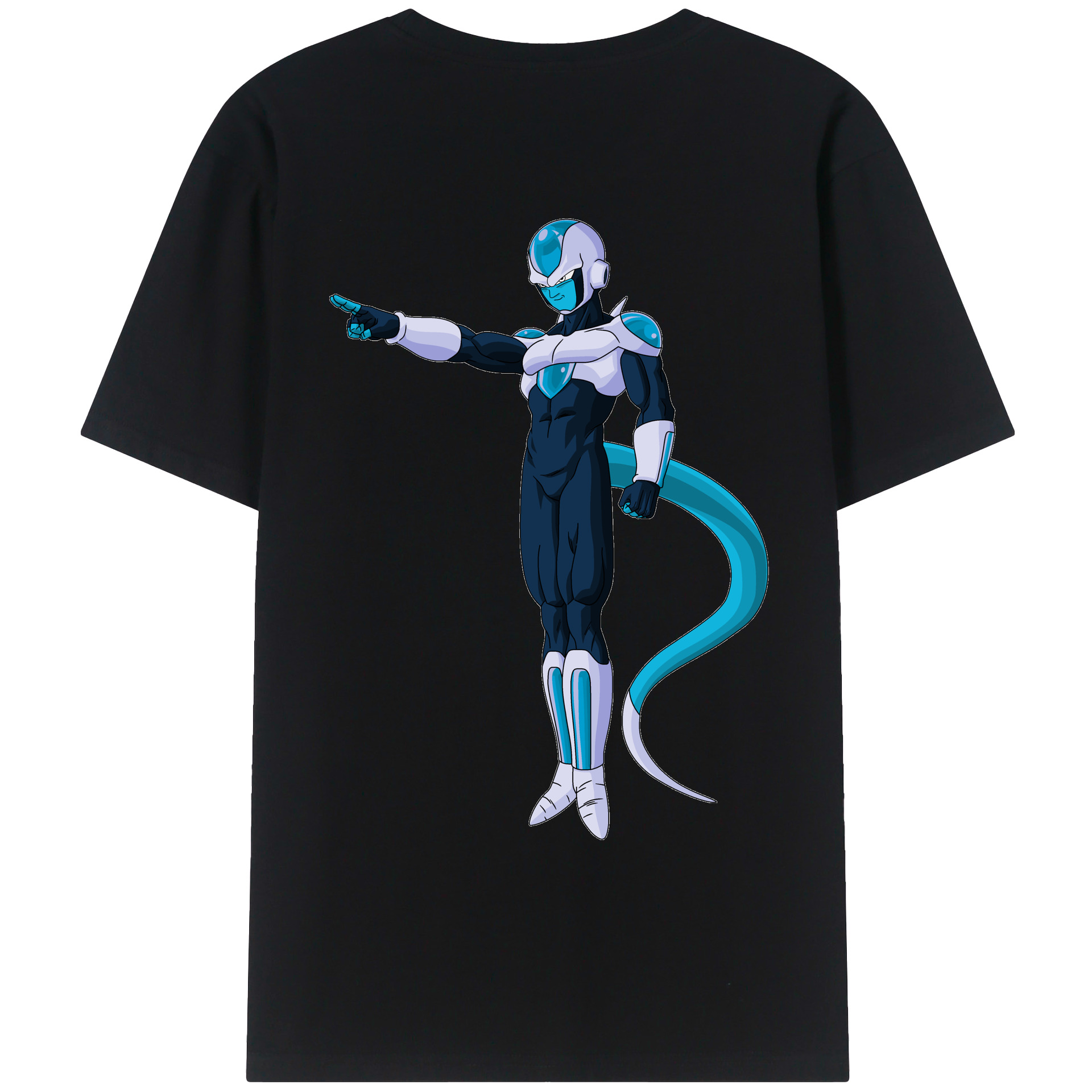 （画像用） ドラゴンボール フリーザ DRAGON BALL Frieza レディース半袖Tシャツ(バックプリント)