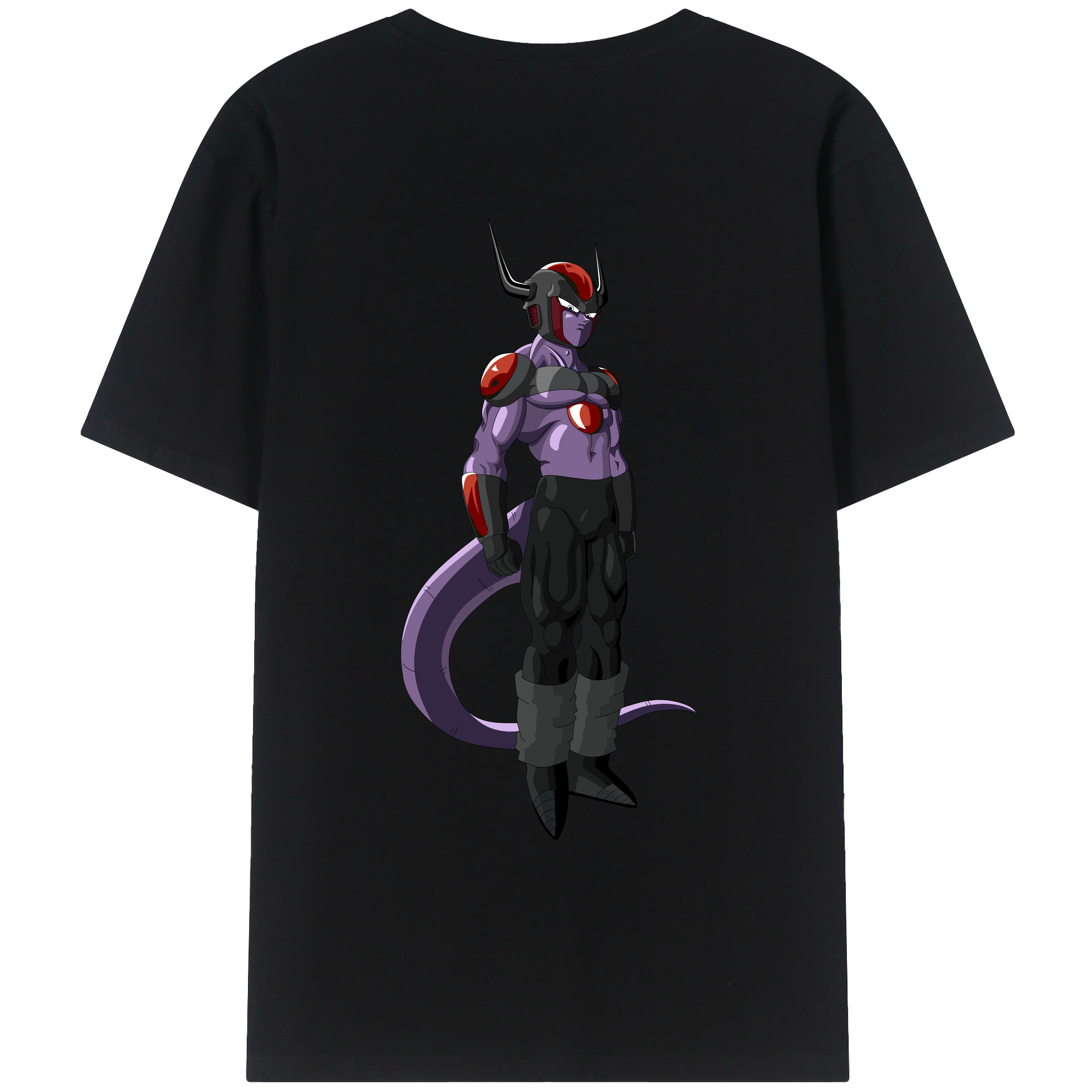 （画像用） ドラゴンボール フリーザ DRAGON BALL Frieza レディース半袖Tシャツ(バックプリント)