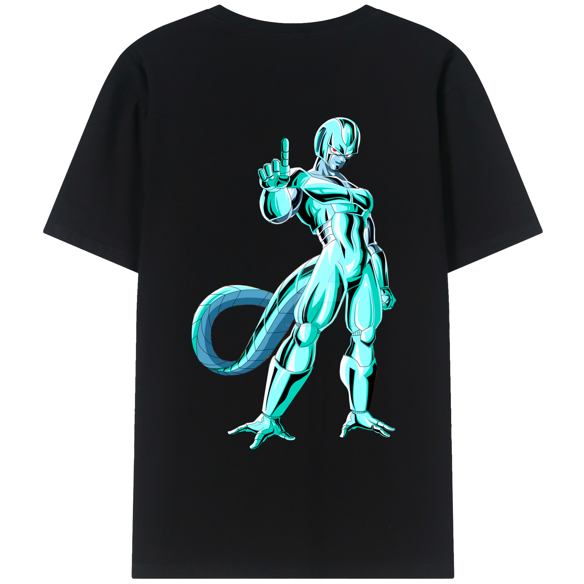 （画像用） ドラゴンボール クウラ DRAGON BALL Cooler Coora レディース半袖Tシャツ(バックプリント)
