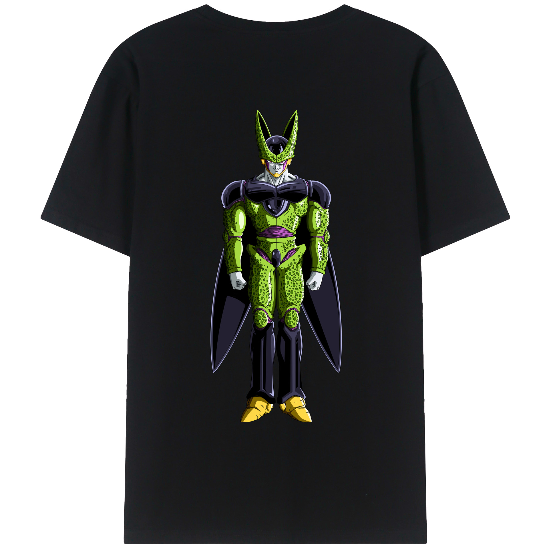 （画像用） ドラゴンボール セル DRAGON BALL Cell レディース半袖Tシャツ(バックプリント)