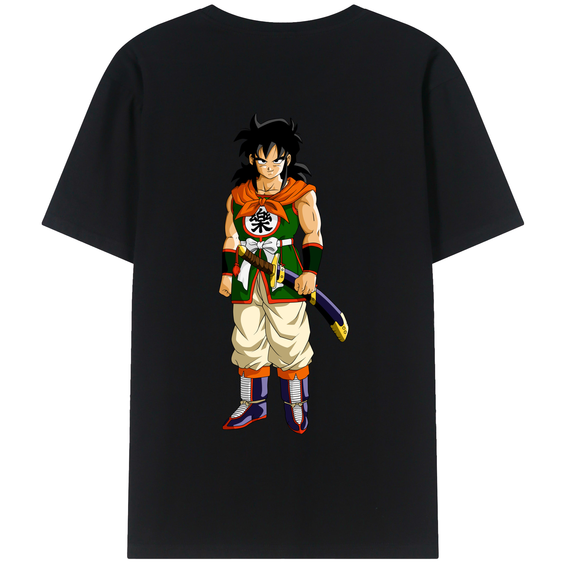 （画像用） ドラゴンボール ヤムチャ DRAGON BALL Yamcha レディース半袖Tシャツ(バックプリント)