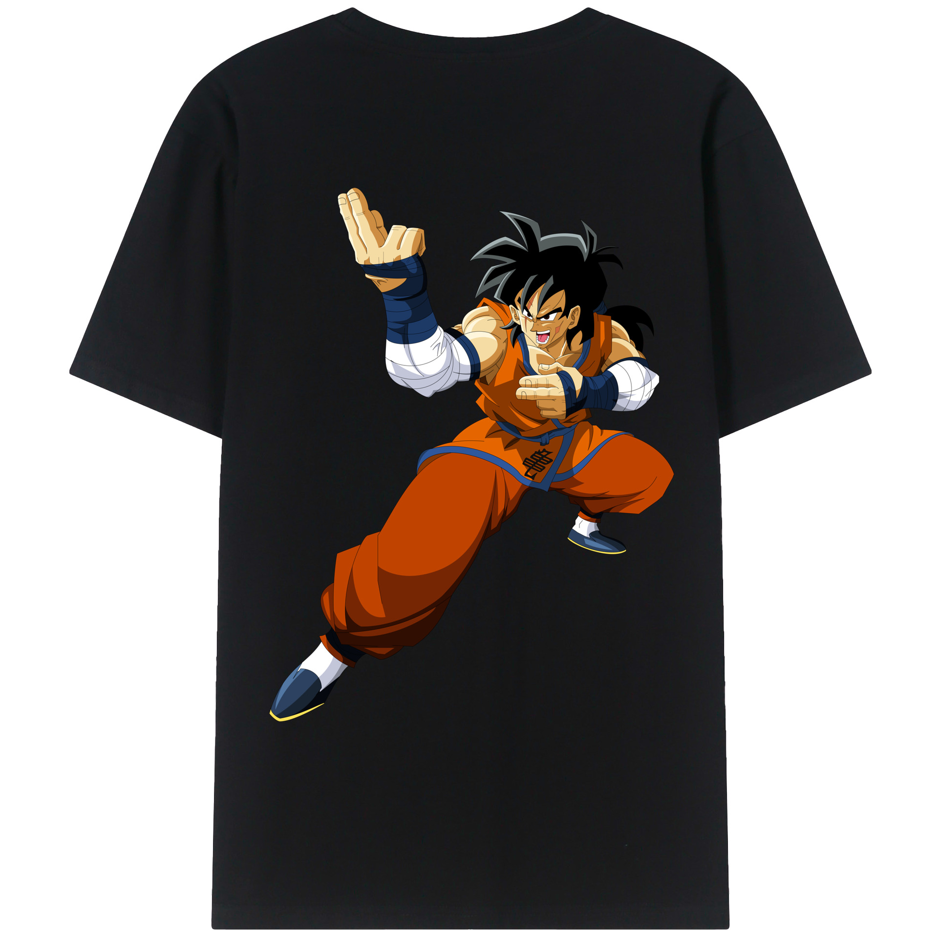 （画像用） ドラゴンボール ヤムチャ DRAGON BALL Yamcha レディース半袖Tシャツ(バックプリント)