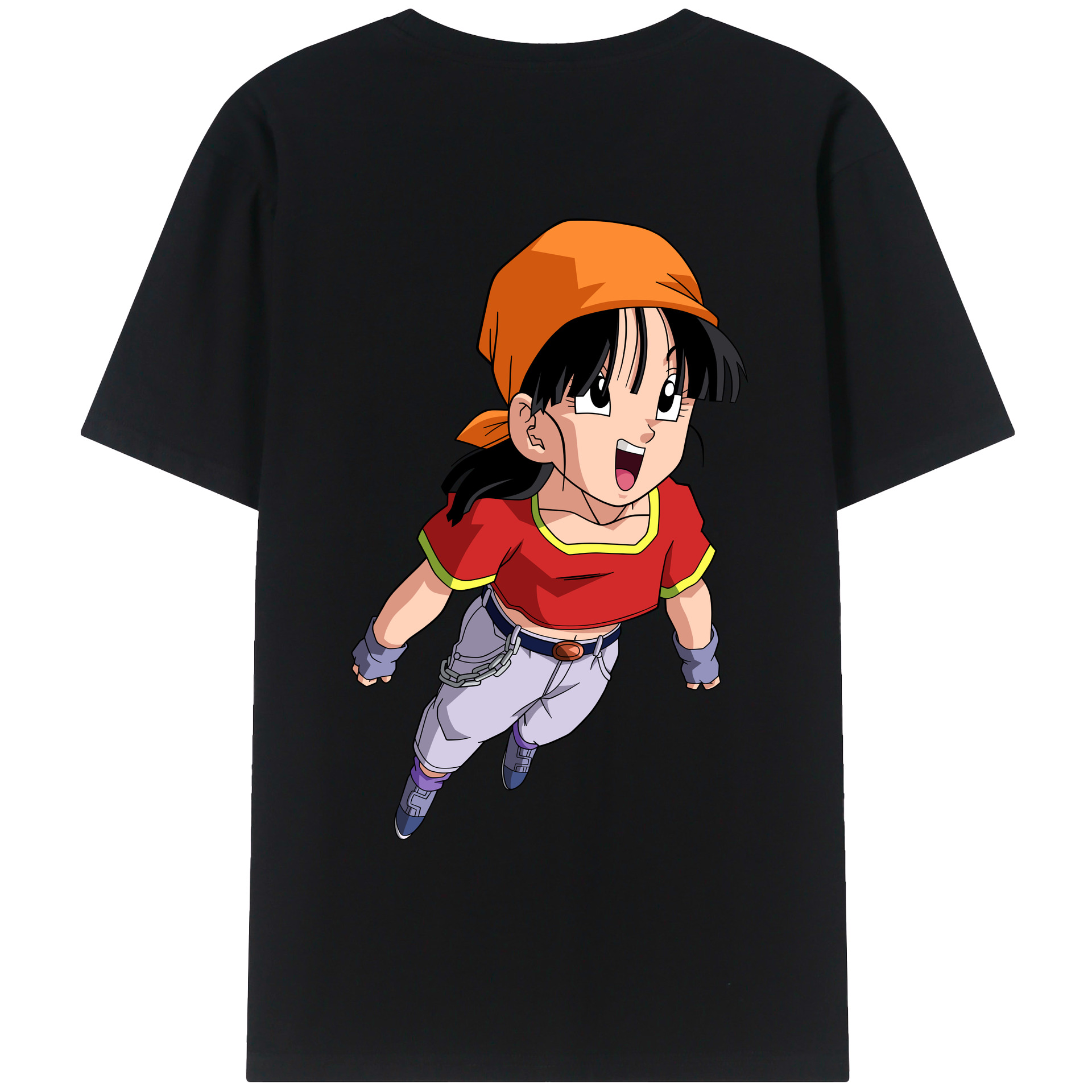 （画像用） ドラゴンボール パン DRAGON BALL Pan レディース半袖Tシャツ(バックプリント)
