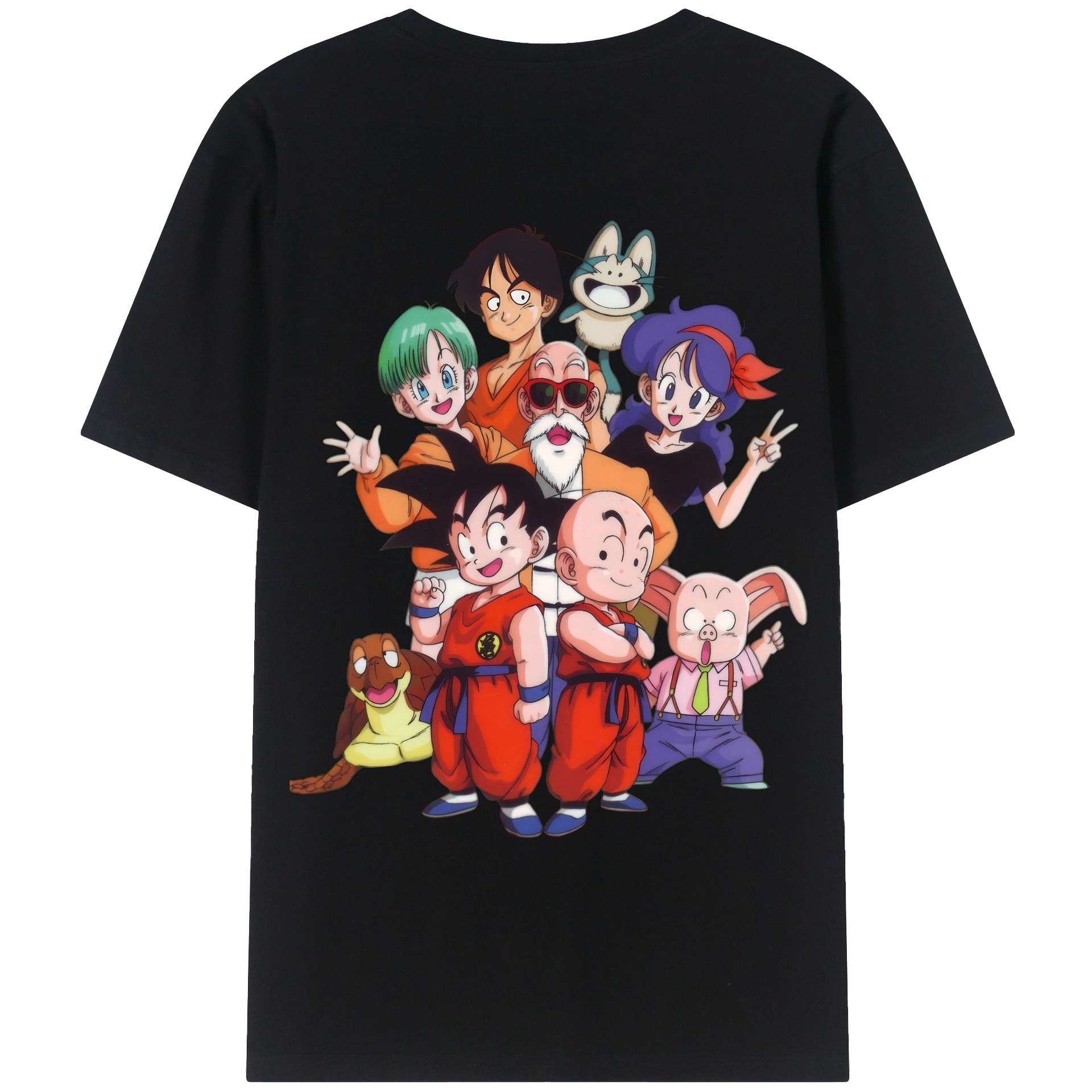 （画像用） ドラゴンボール DRAGON BALL レディース半袖Tシャツ(バックプリント)