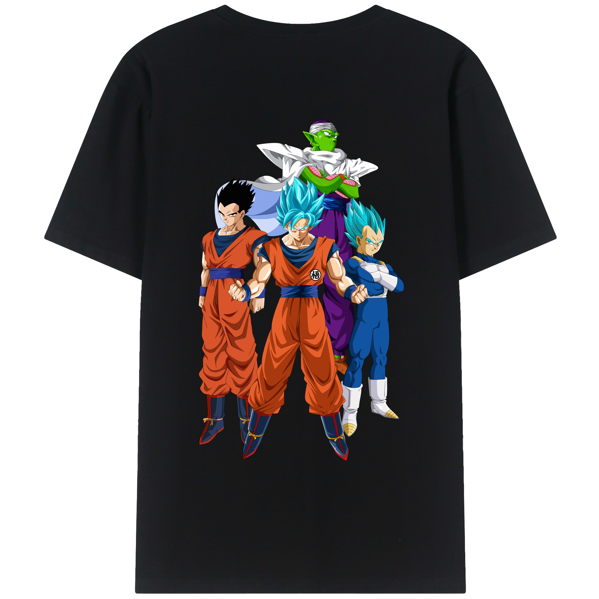 （画像用） ドラゴンボール DRAGON BALL レディース半袖Tシャツ(バックプリント)