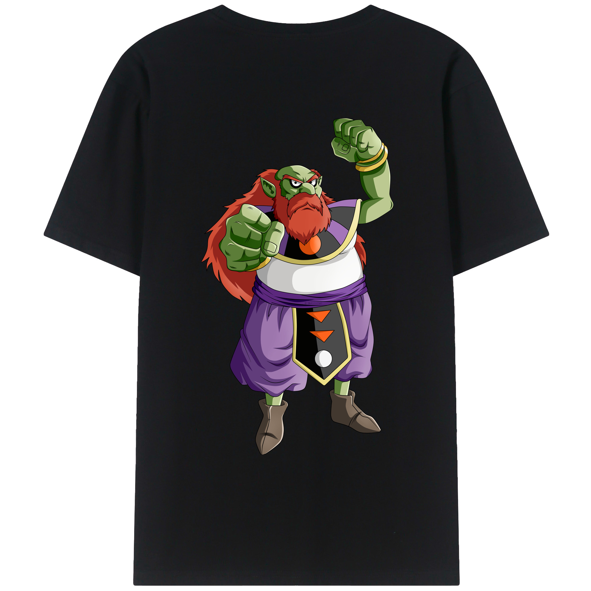 （画像用） ドラゴンボール DRAGON BALL レディース半袖Tシャツ(バックプリント)
