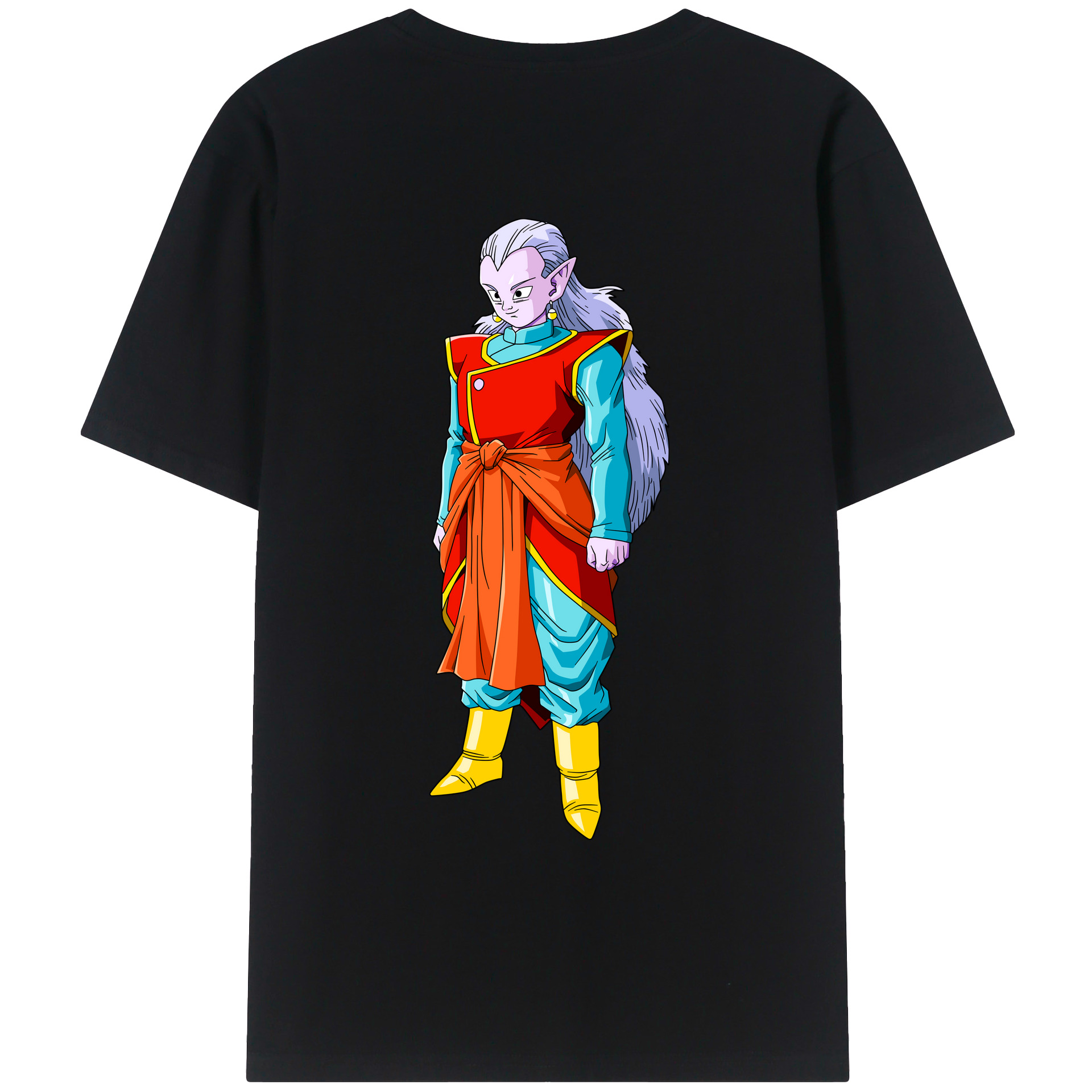 （画像用） ドラゴンボール DRAGON BALL レディース半袖Tシャツ(バックプリント)
