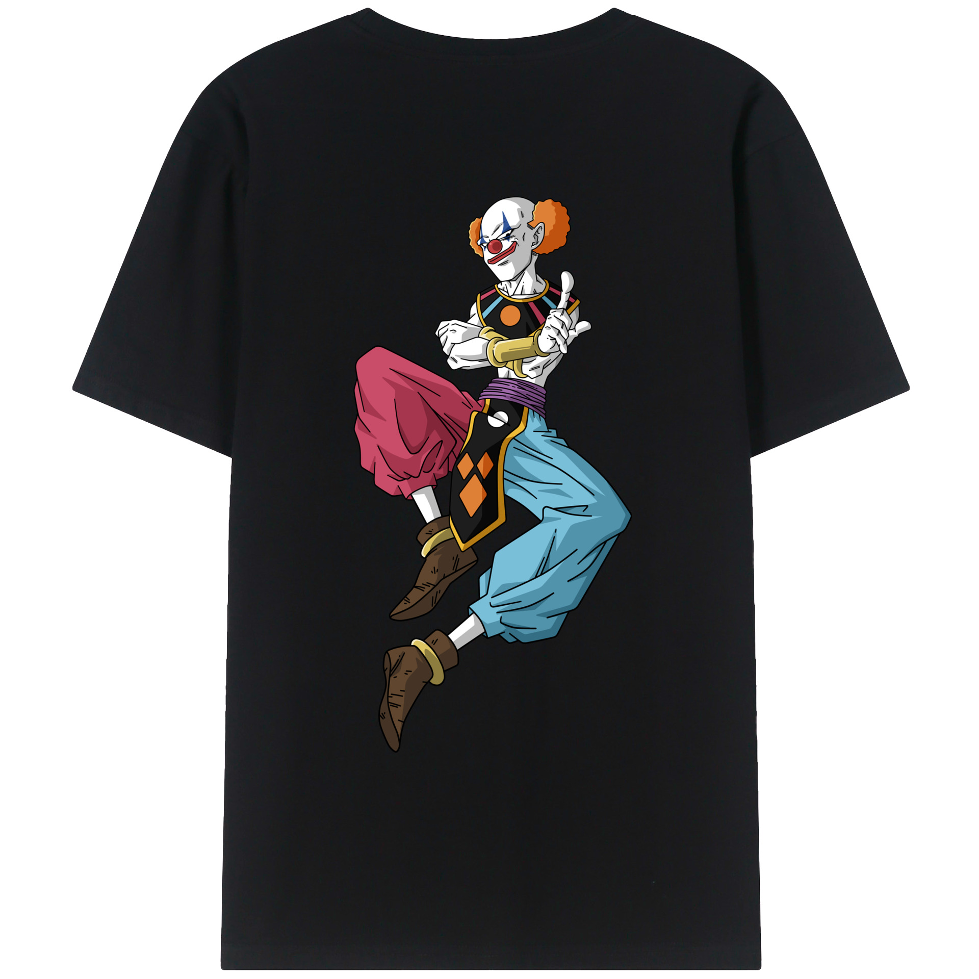（画像用） ドラゴンボール DRAGON BALL レディース半袖Tシャツ(バックプリント)