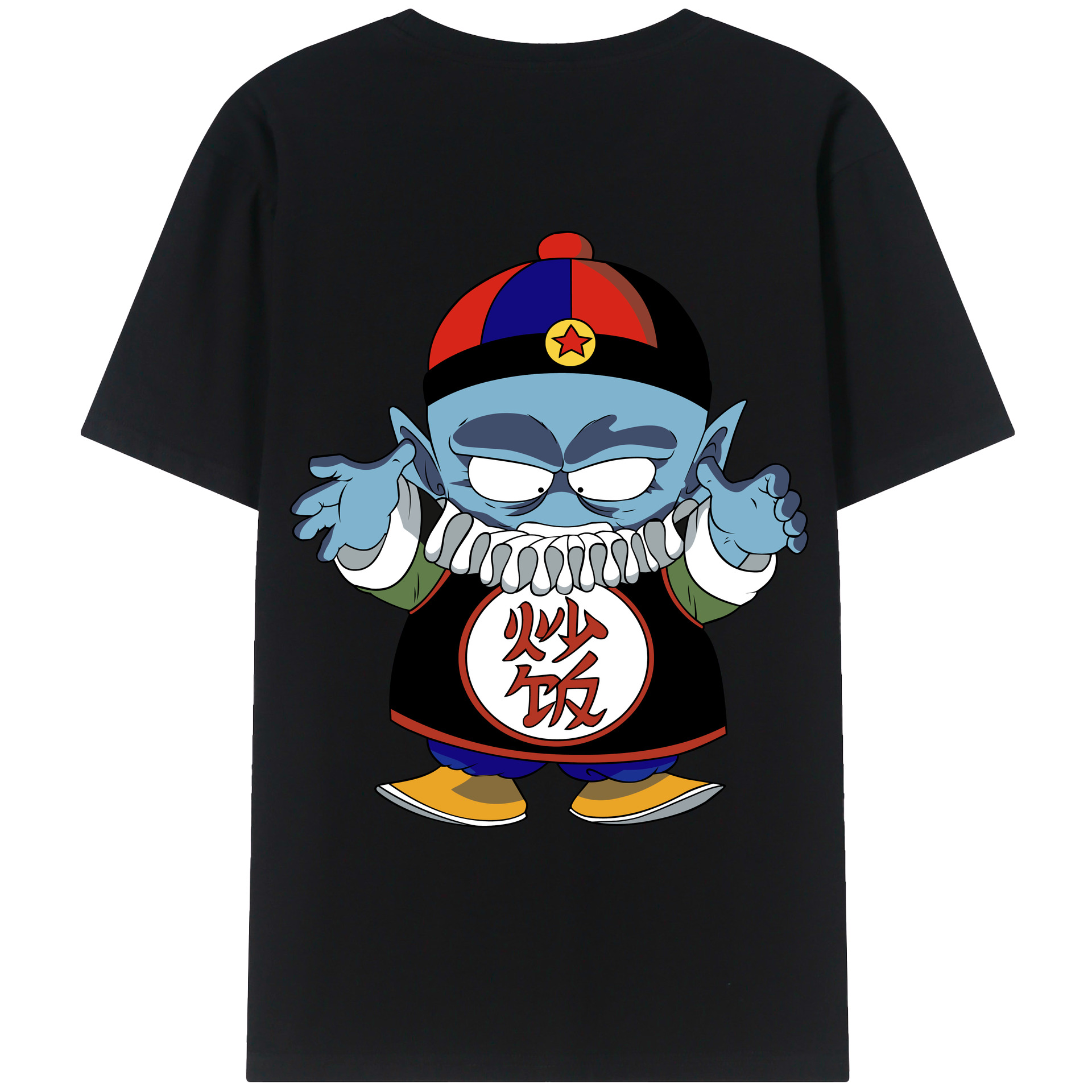 （画像用） ドラゴンボール DRAGON BALL レディース半袖Tシャツ(バックプリント)